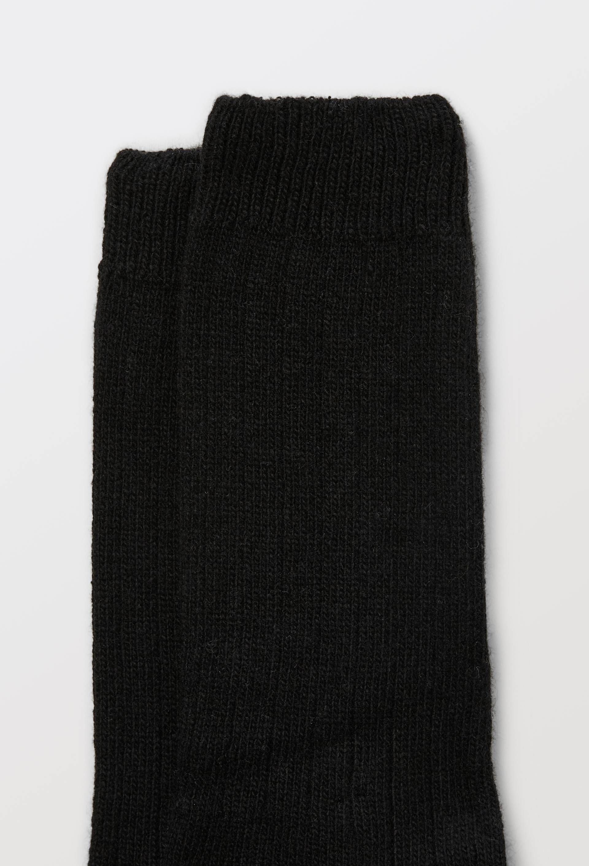 Paire de chaussette contenant du cachemire, Noir, large image number 1