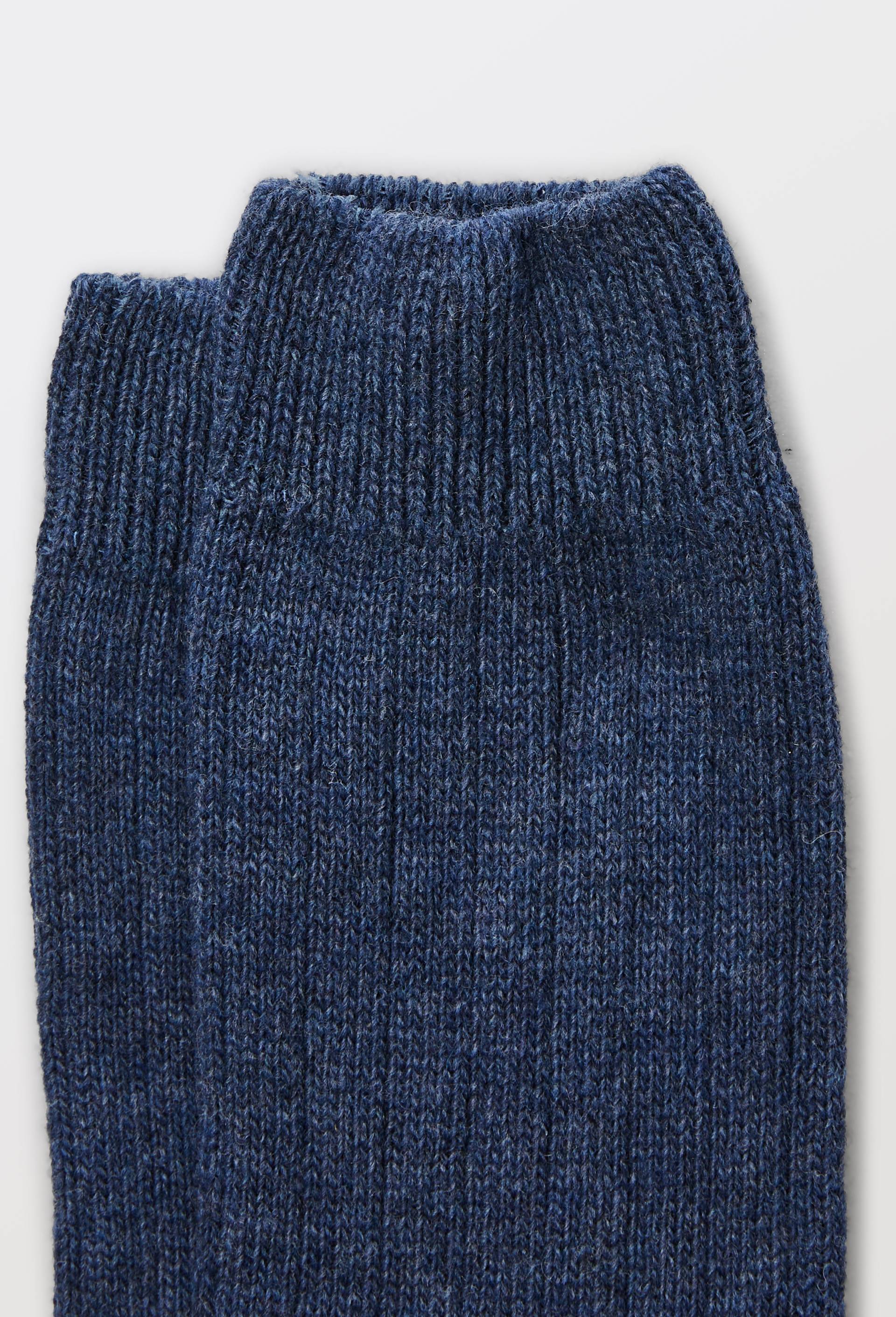 Paire de chaussette contenant du cachemire, Bleu fonc&eacute;, large image number 2