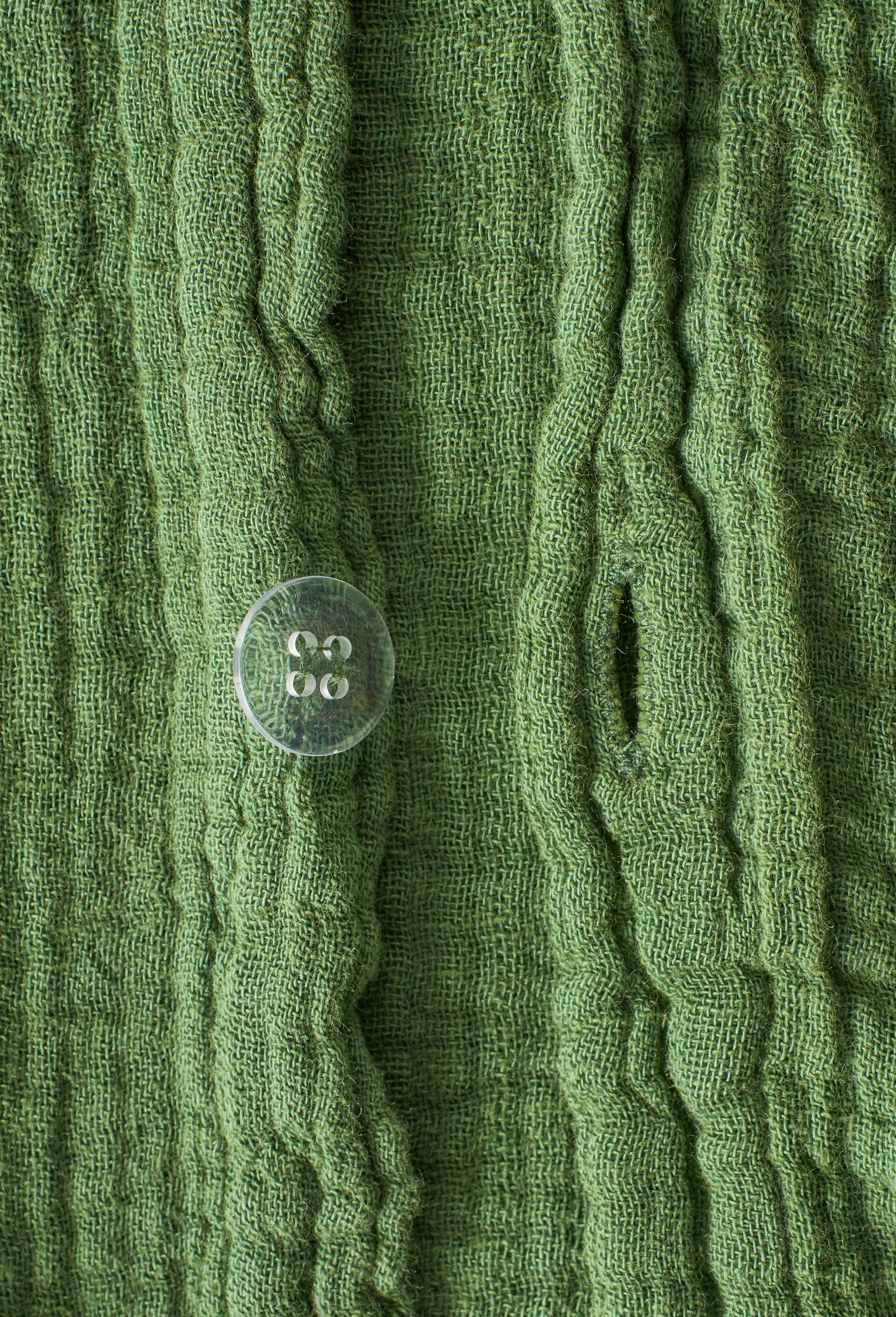 Housse de couette gaze de coton unie, 240x220cm,  100% coton bio GOTS, Vert, large image number 3