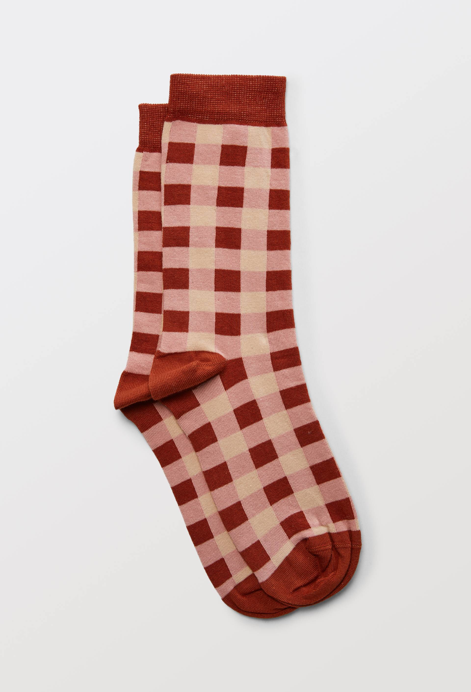 Paire de chaussettes avec motifs en coton Premium, Rouge, large image number 0