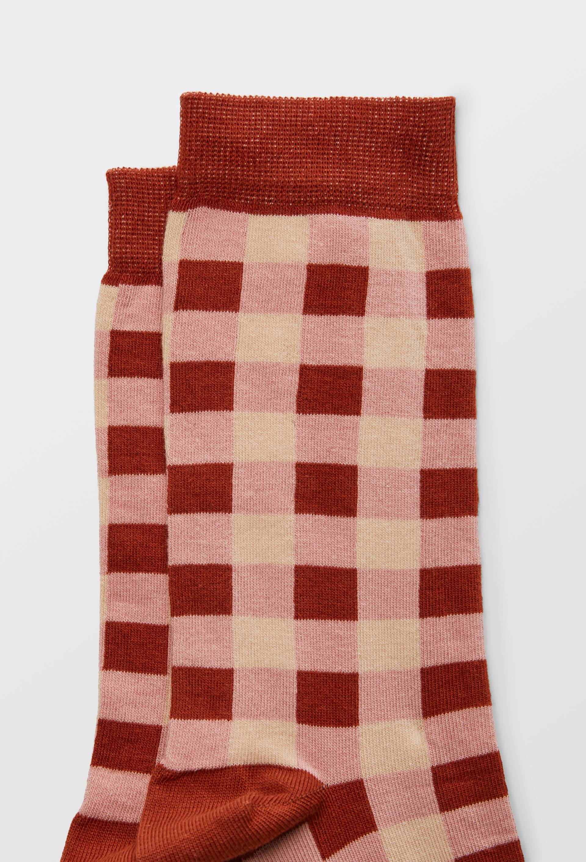 Paire de chaussettes avec motifs en coton Premium, Rouge, large image number 2.0