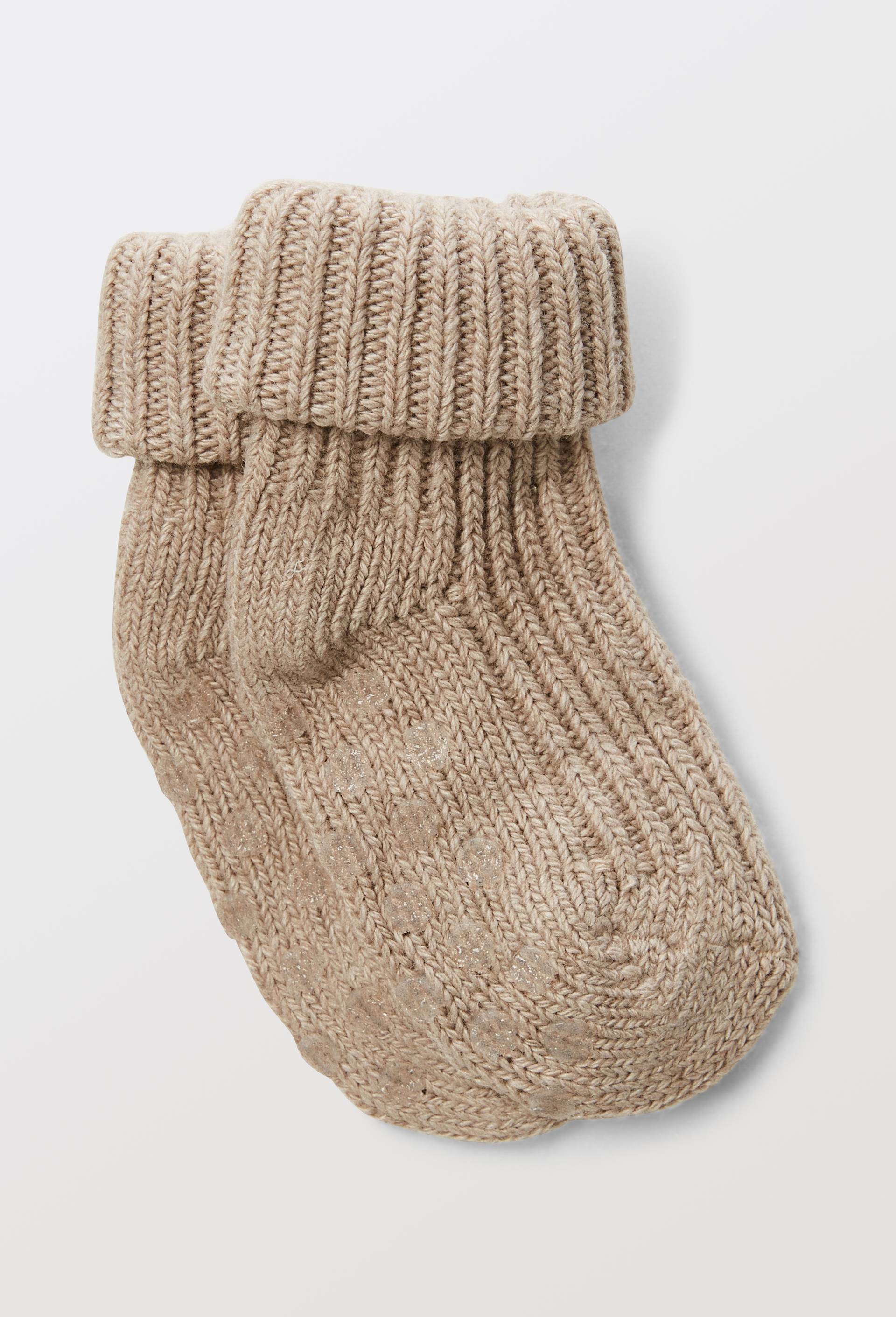Chaussettes antid&eacute;rapante, Beige clair, large image number 0.0