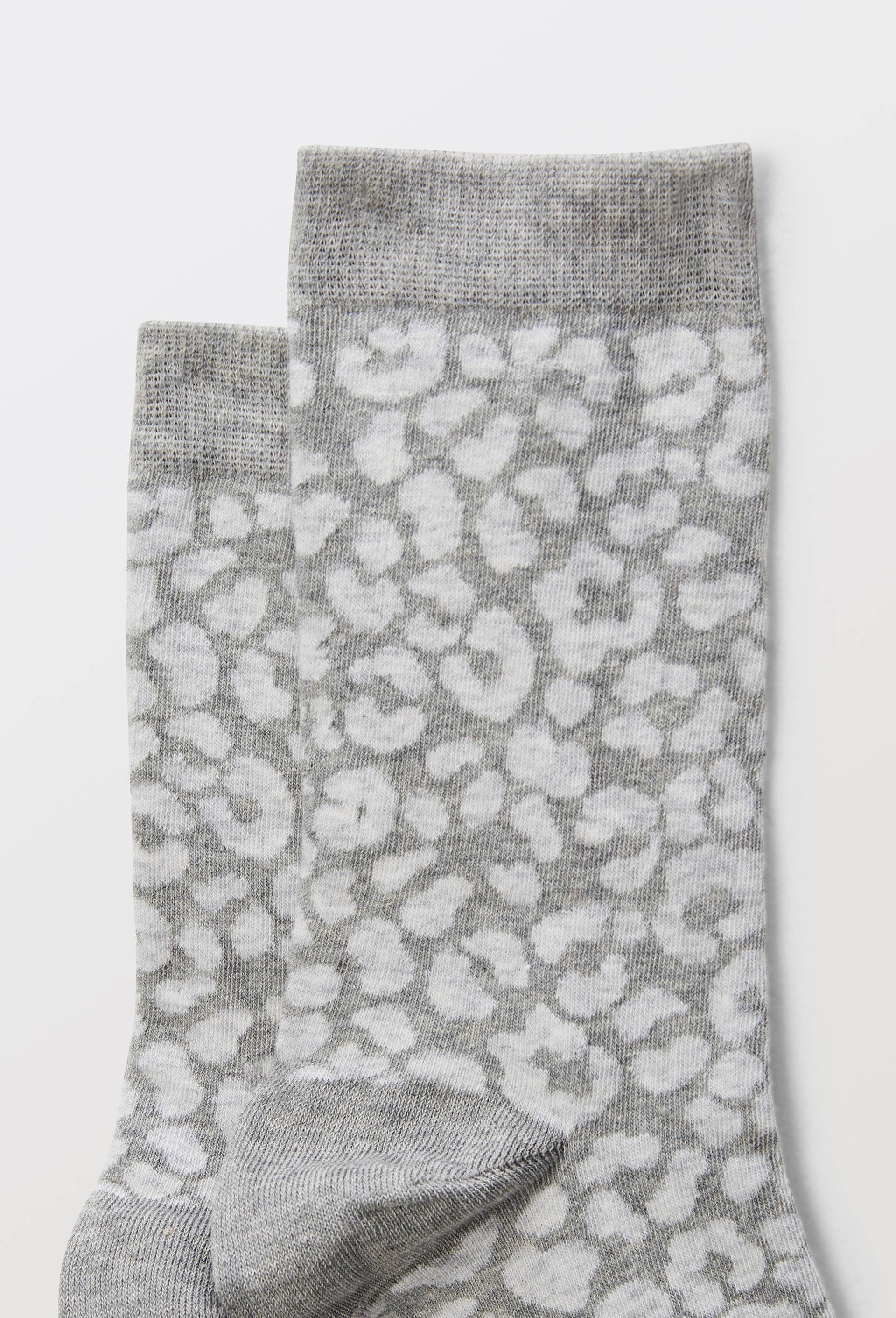 Paire de chaussettes avec motifs en coton Premium, Gris, large image number 2.0