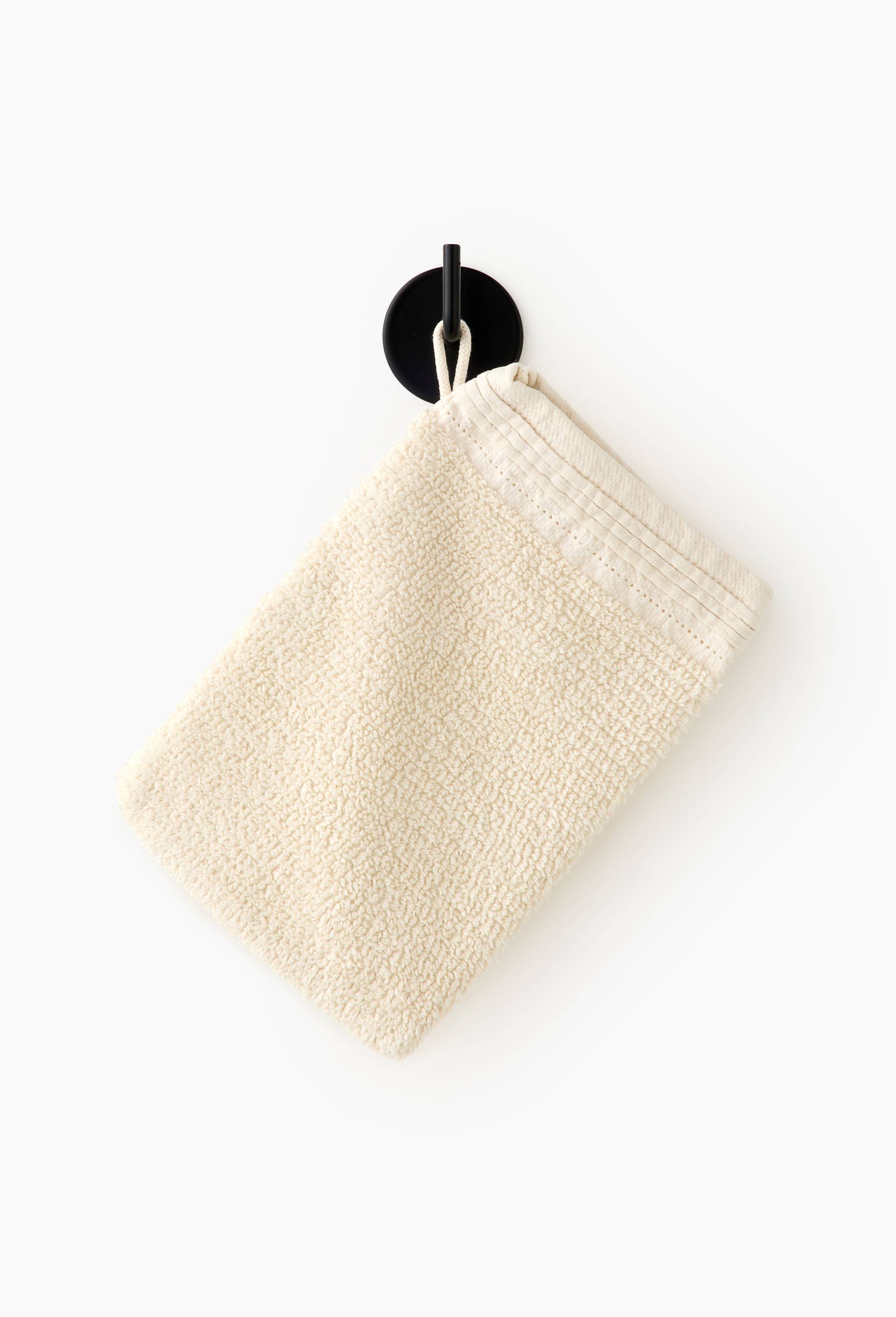 2 gants liteau multiplis, 15x21 cm 100% coton bio GOTS, Ecru, large image number 0