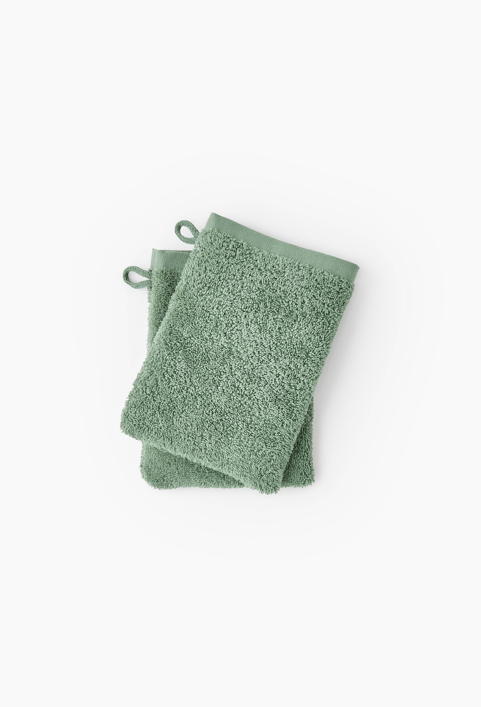 Frottana Pearl Lot De 3 Gants De Toilette 100% Coton Graphite 15 X