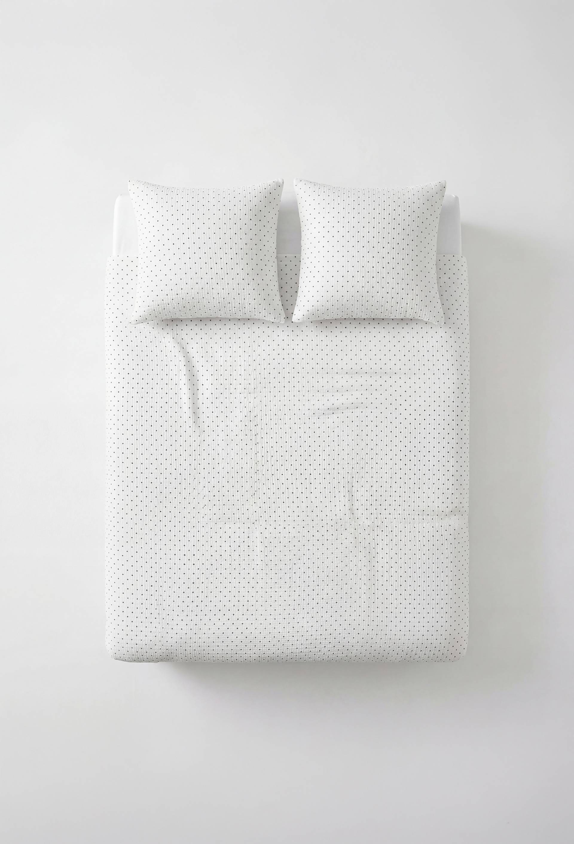 Housse de couette imprim&eacute;e, 140x200cm, 100% coton bio GOTS, Bleu fonc&eacute;, large image number 1.0