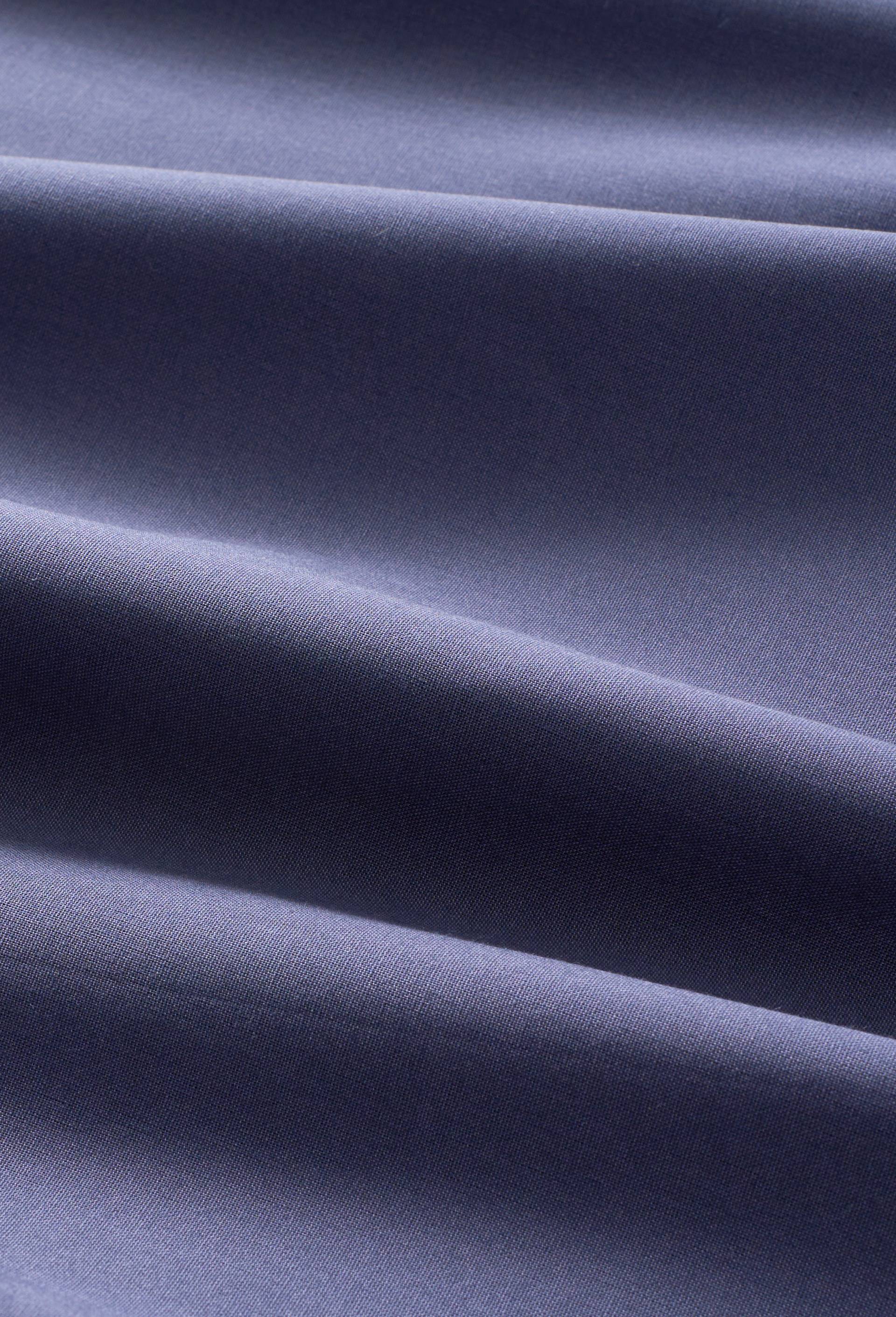 Housse de couette unie,  100% coton bio, Bleu fonc&eacute;, large image number 2