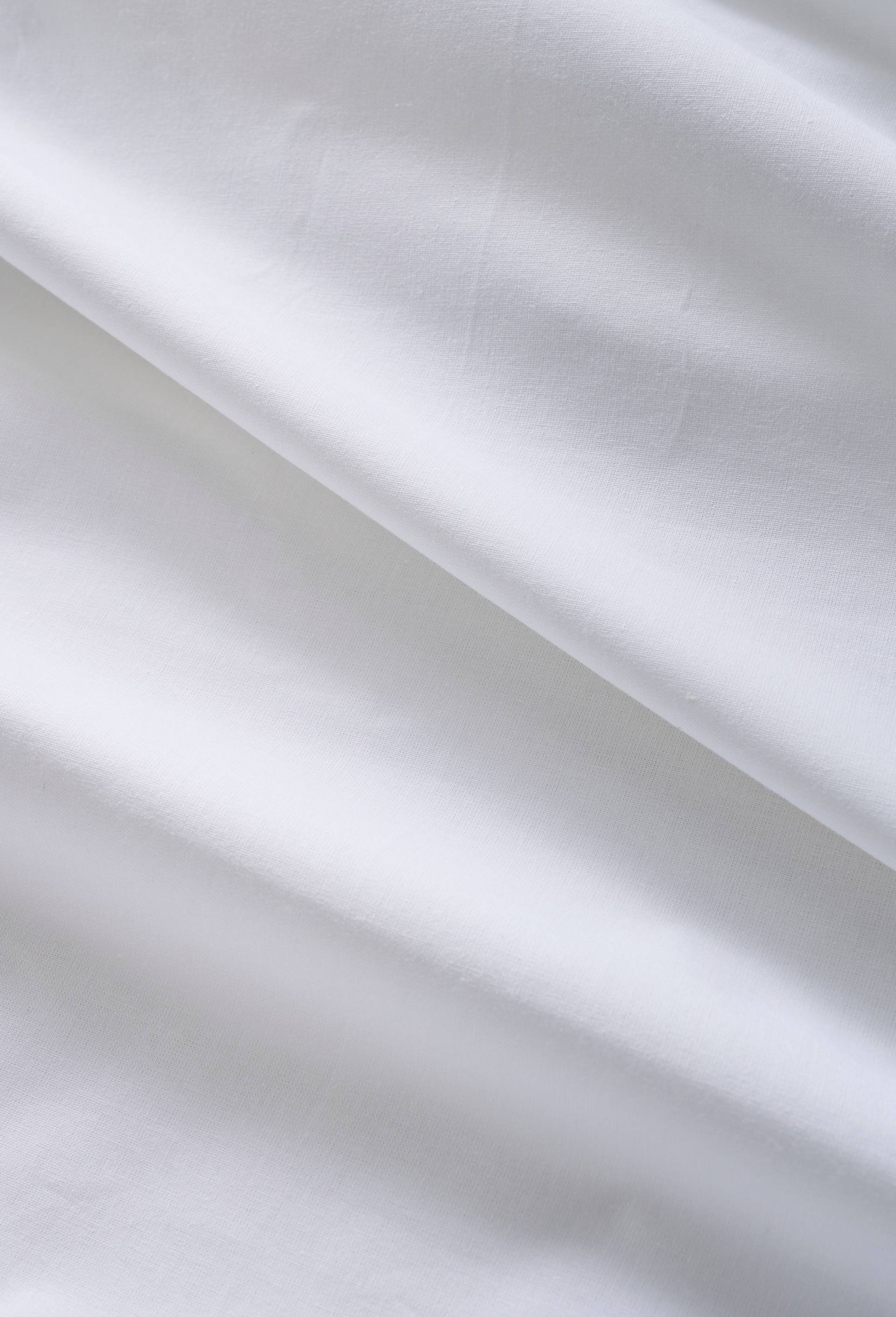 Housse de couette unie,  100% coton bio, Blanc, large image number 1.0