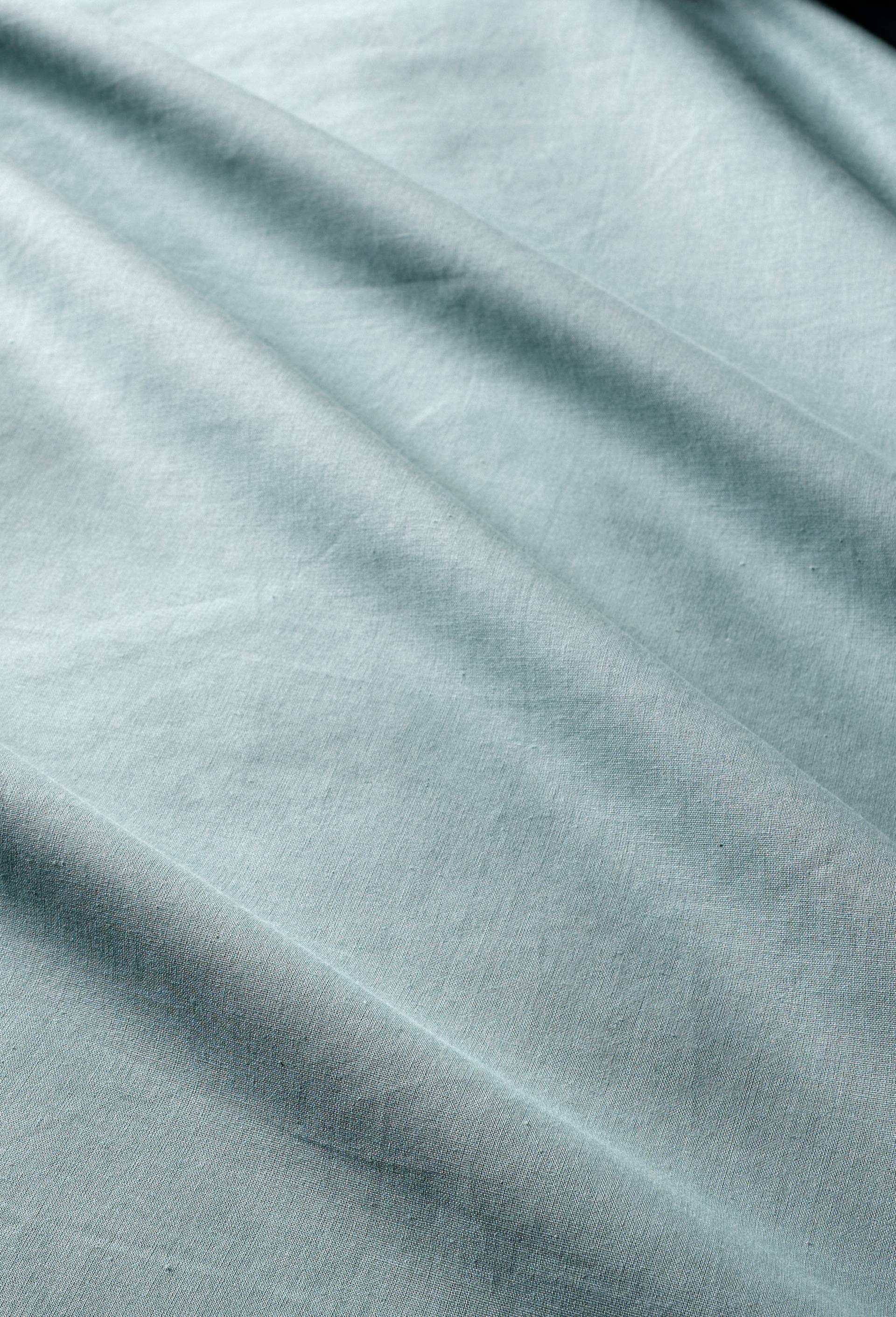 Housse de couette unie,  100% coton bio, Vert clair, large image number 2.0