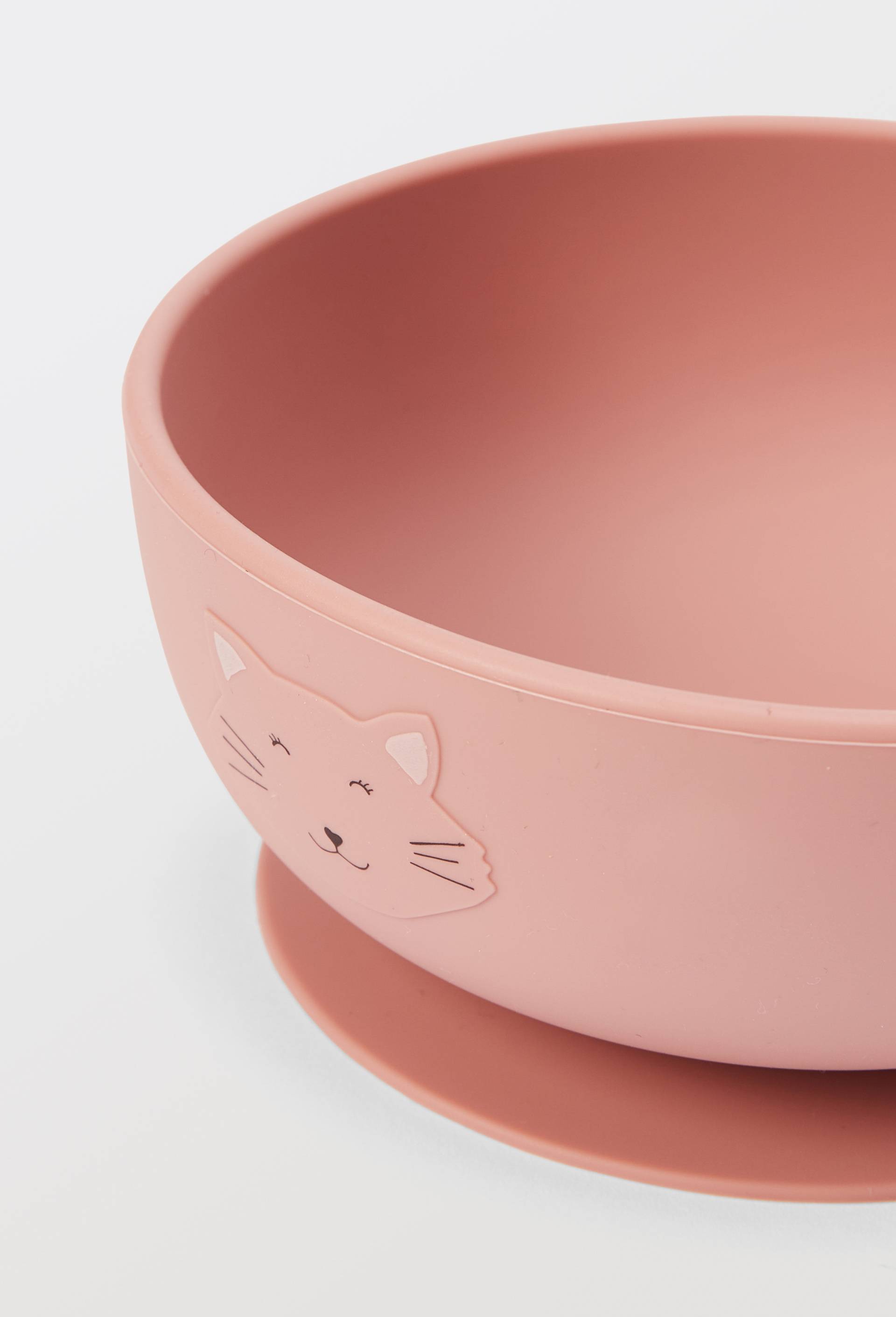 Bol &agrave; manger silicone, Rose, large image number 2