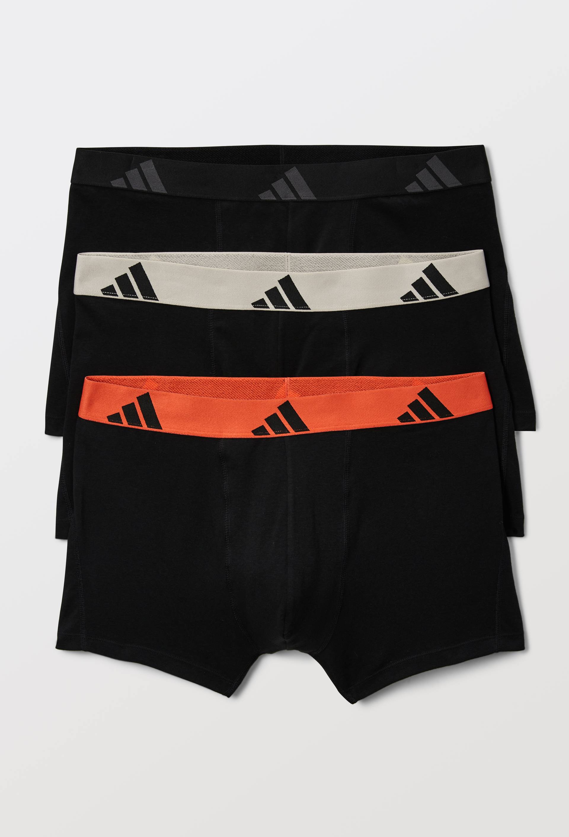 Lot de 3 boxers en coton ADIDAS, Rouge clair, large image number 0