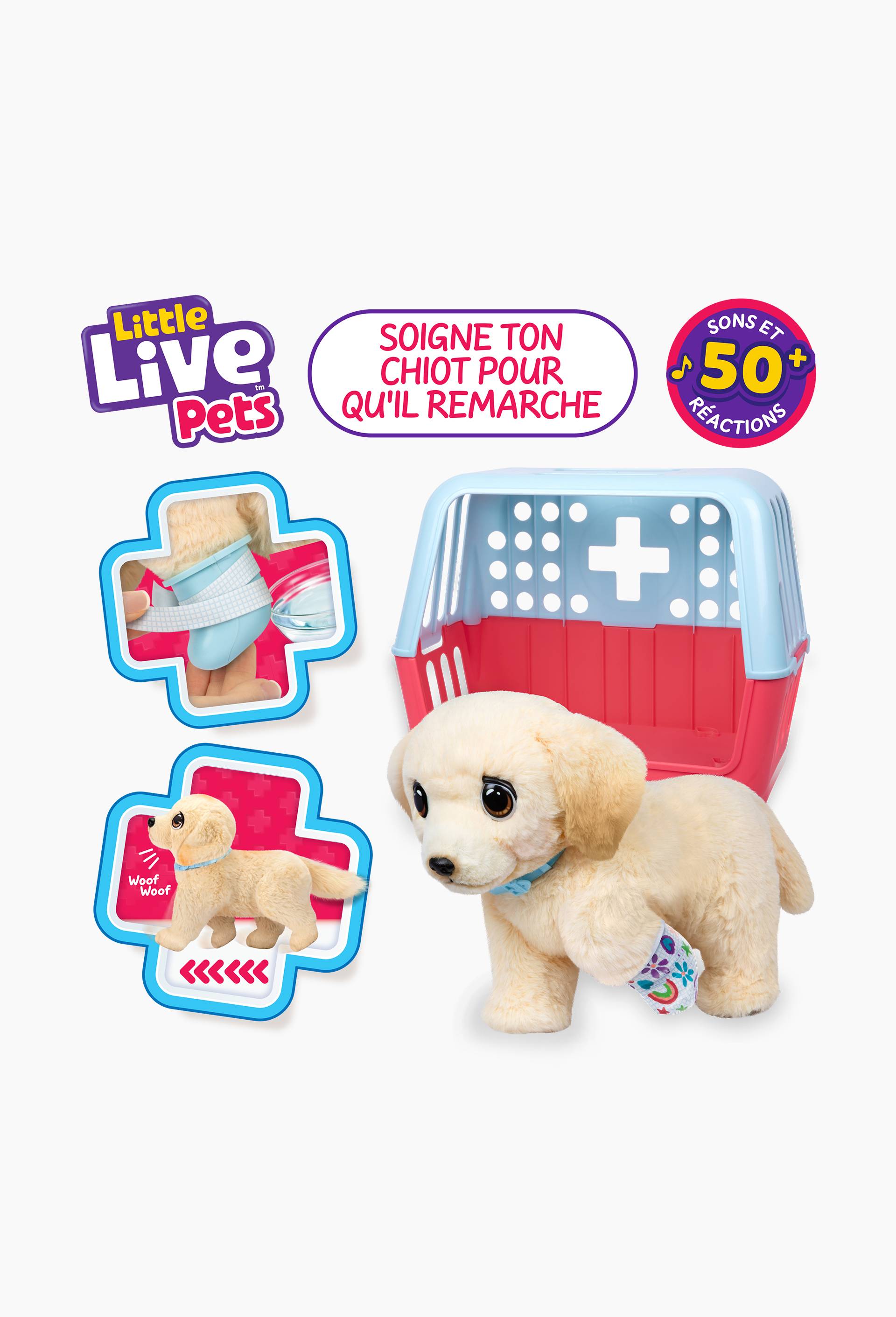 Mon chien Ouchies Little Live Pets, Multicolore, large image number 2