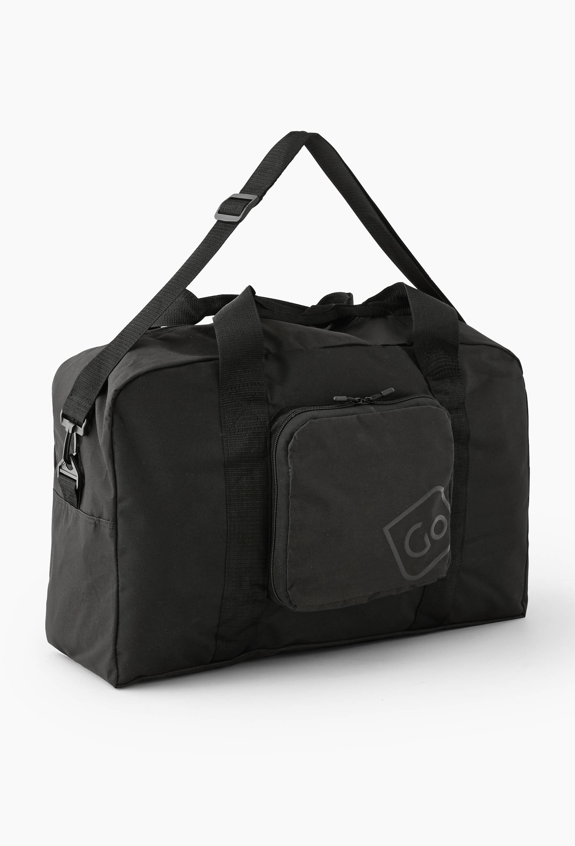 Sac de voyage classique, pliable, Noir, large image number 2