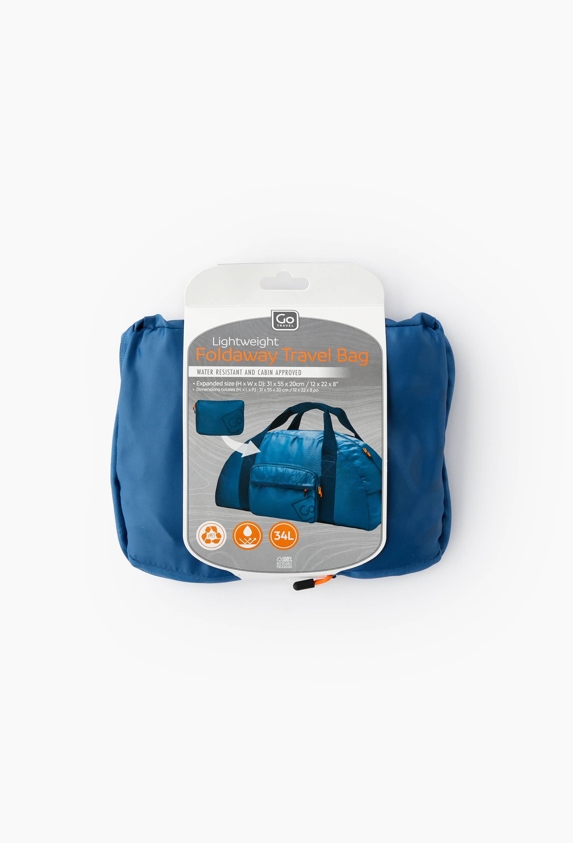 Sac de voyage pliable, Bleu, large image number 1.0