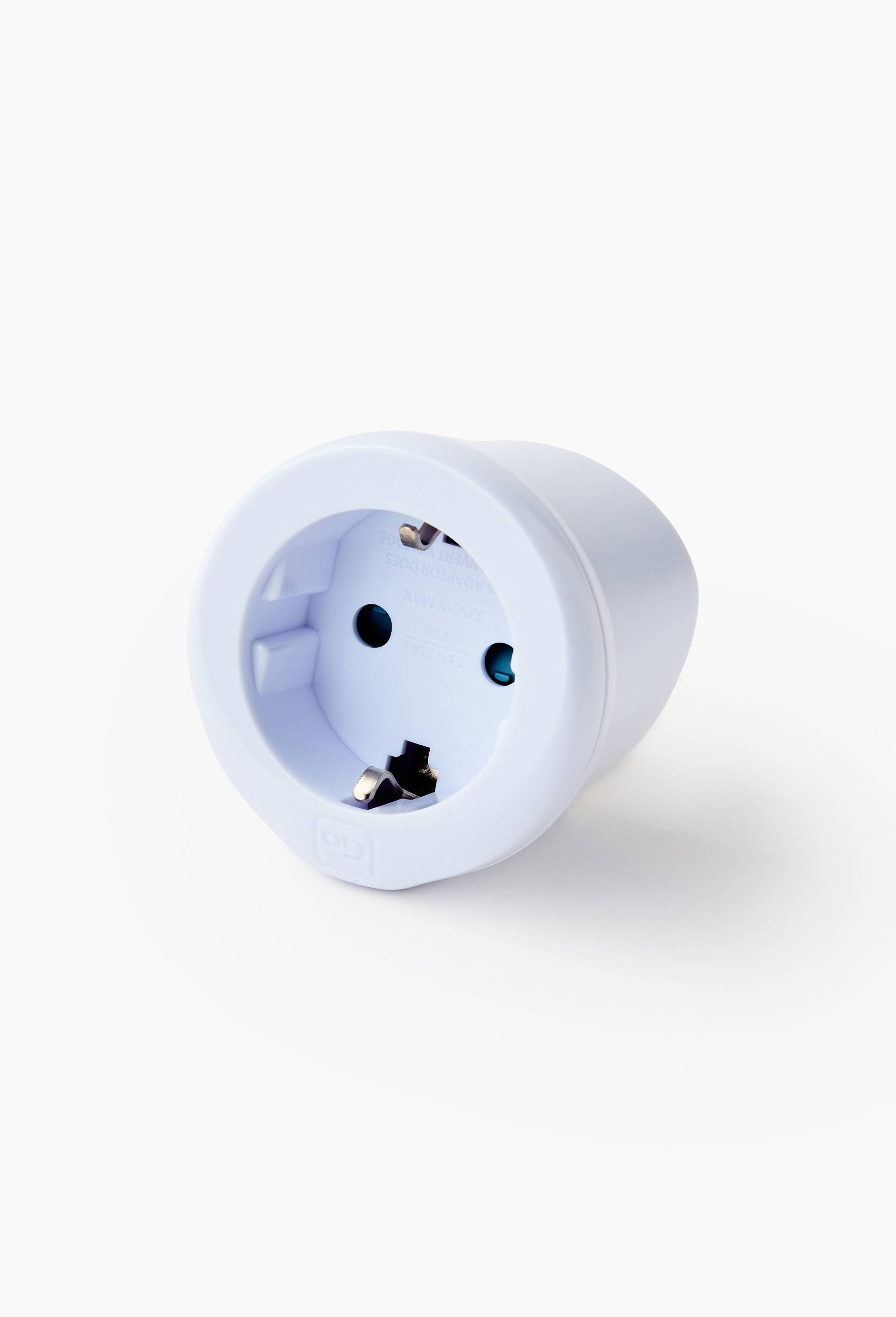 Adaptateur EU > UK, Blanc, large image number 0