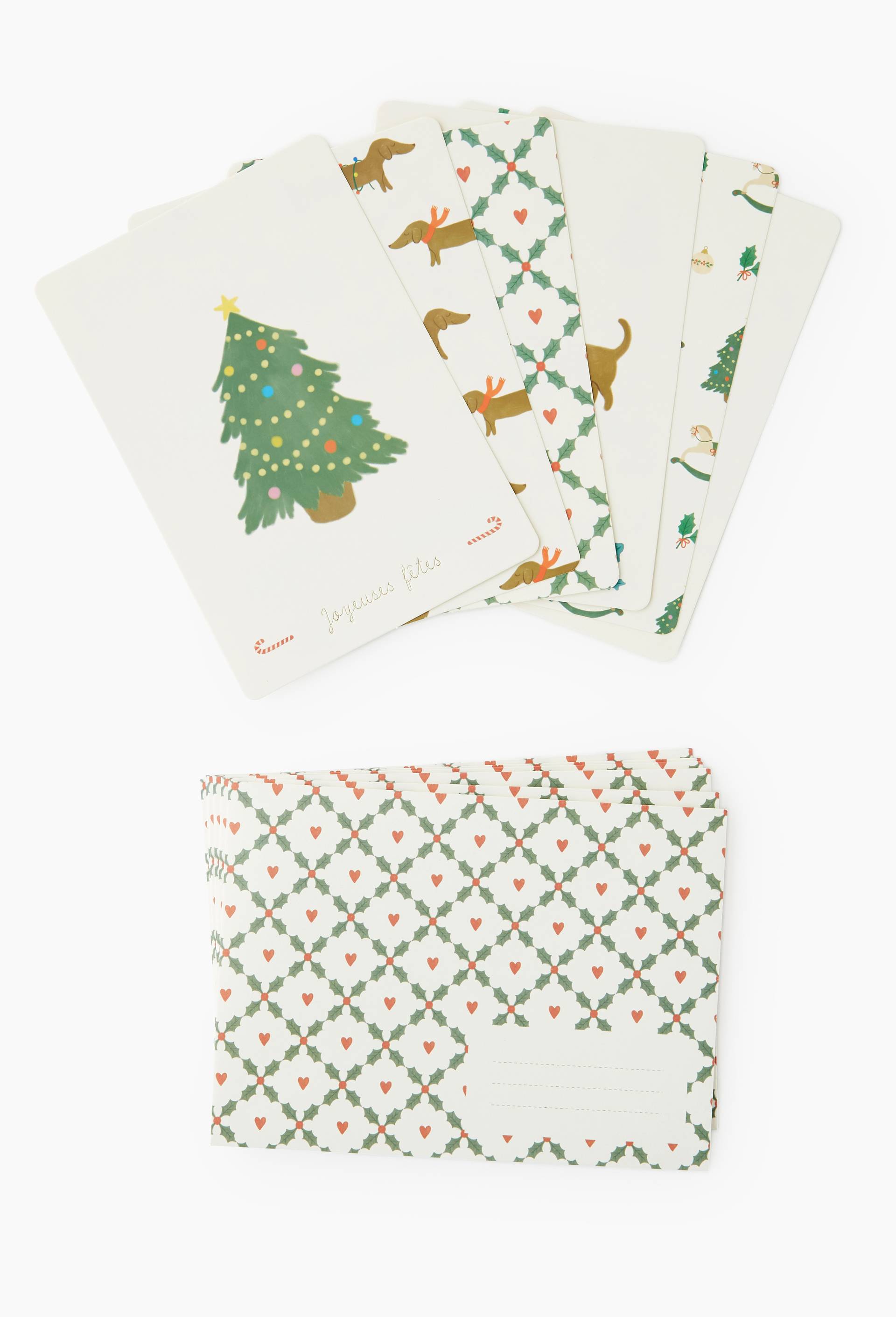 Set 6 enveloppes + 6 cartes - A6, Ecru, large image number 2
