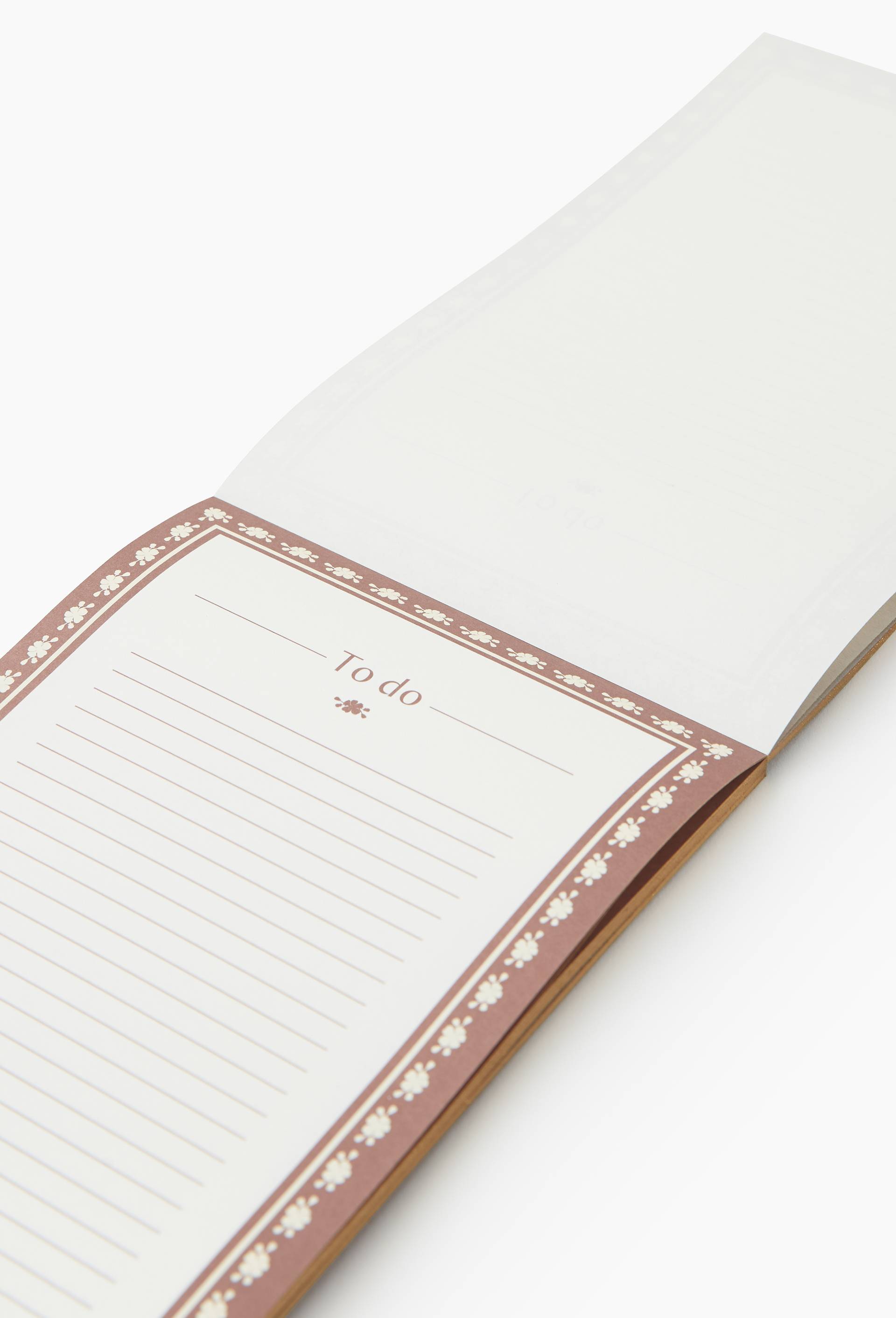 Bloc to do list, 52 pages, Ecru, large image number 1