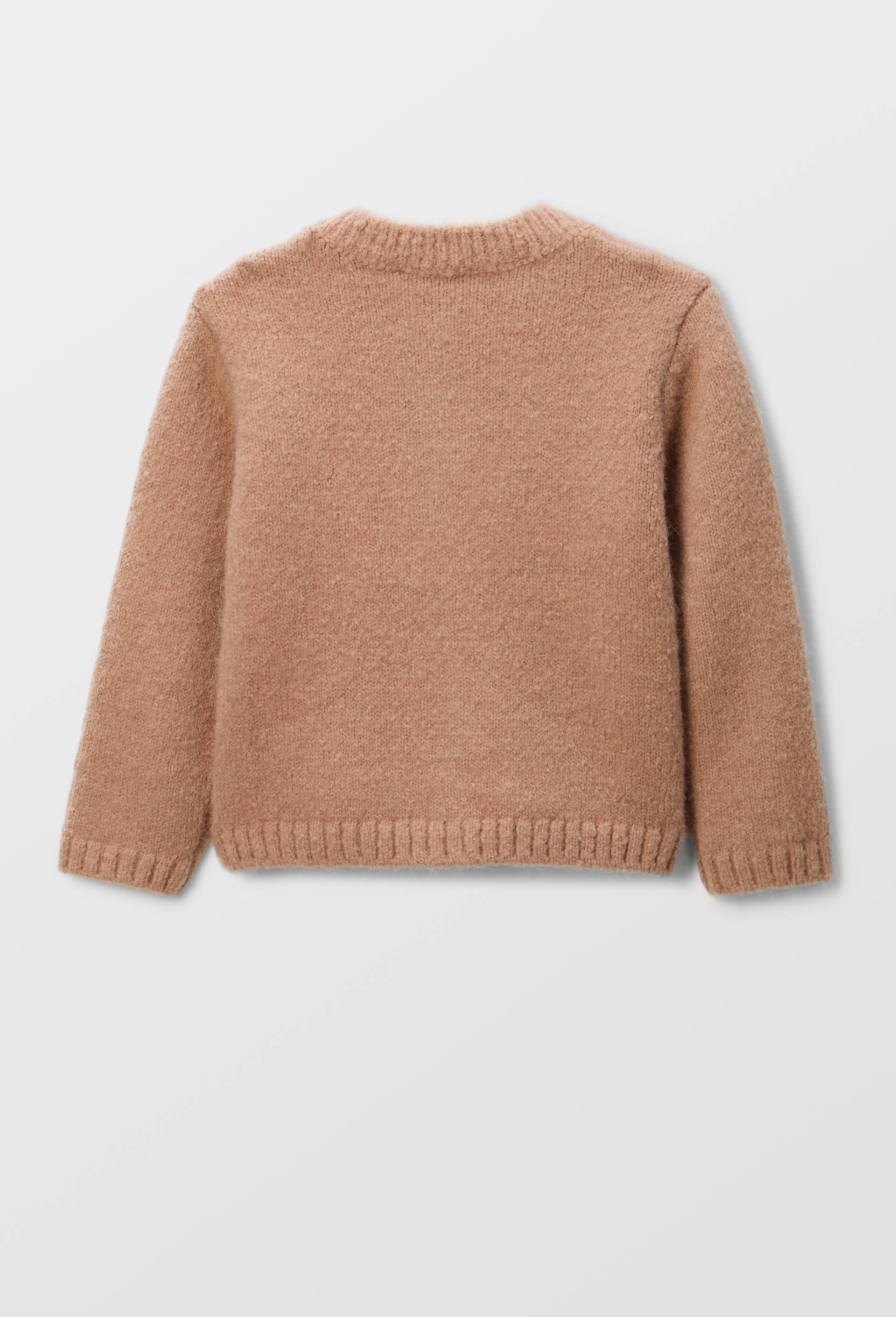 Cardigan tricot fantaisie, Rose, large image number 1