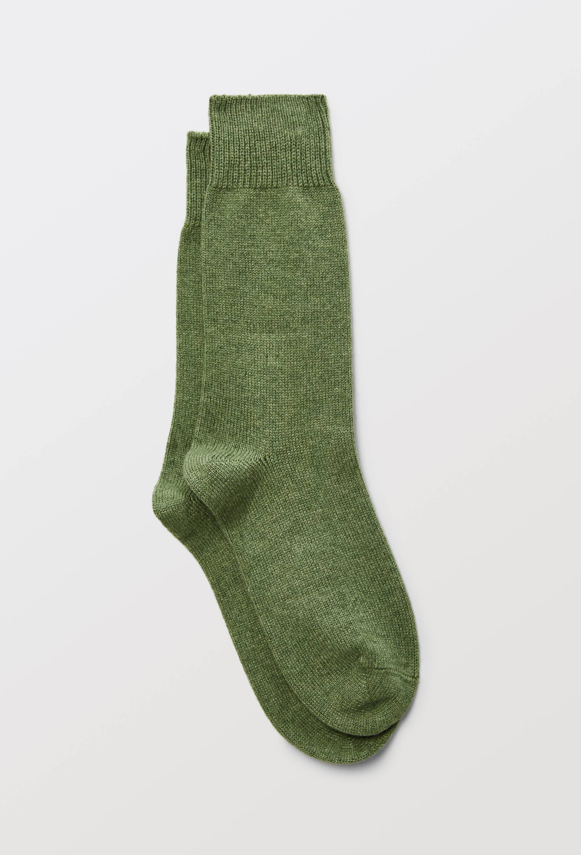 Paire de chaussettes contenant du cachemire Dor&eacute; Dor&eacute;, Vert, large image number 1
