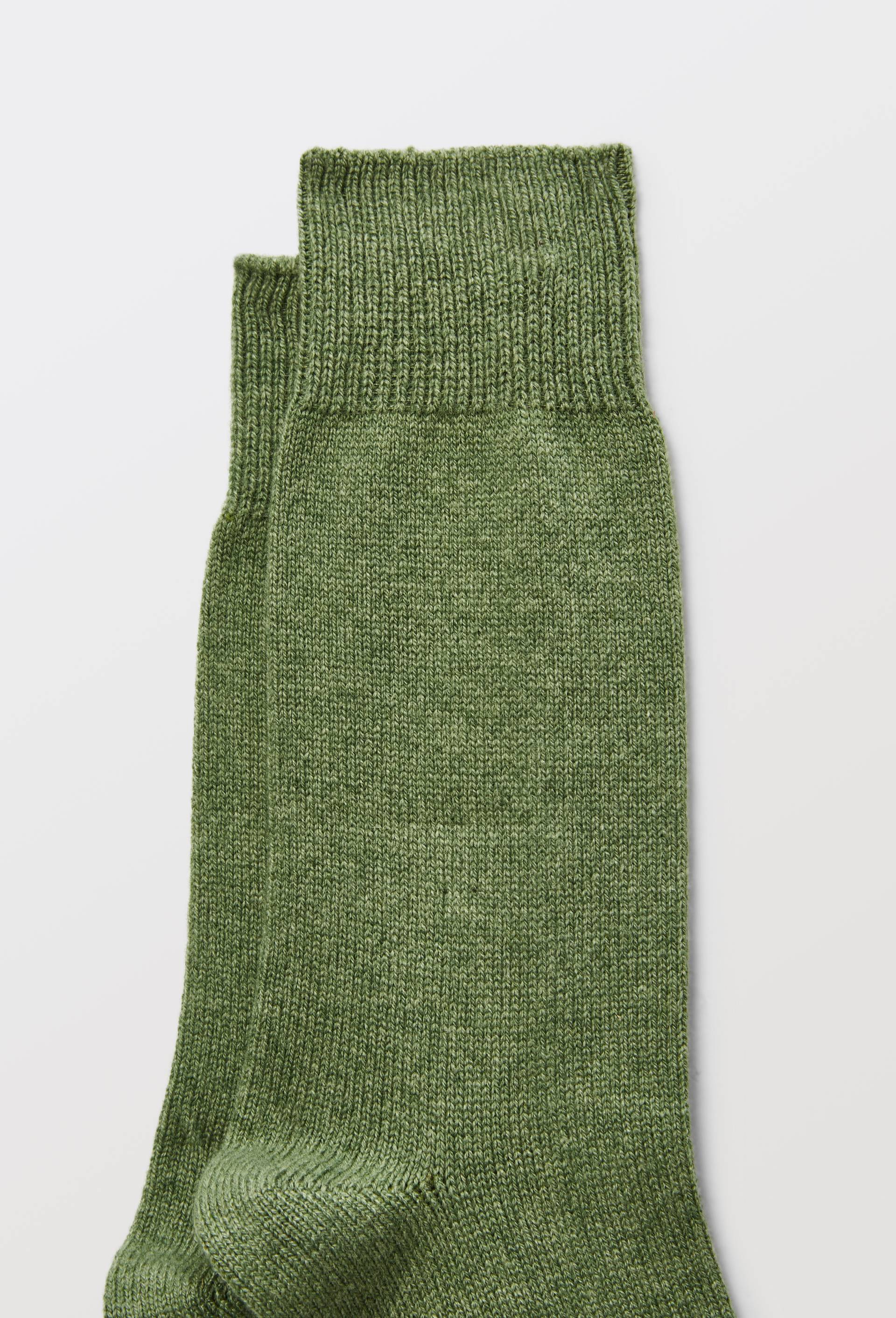 Paire de chaussettes contenant du cachemire Dor&eacute; Dor&eacute;, Vert, large image number 2