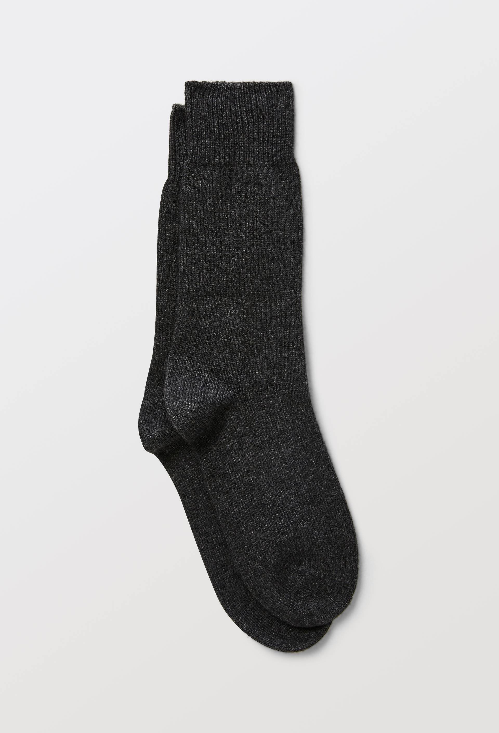 Paire de chaussettes contenant du cachemire Dor&eacute; Dor&eacute;, Gris fonc&eacute;, swatch image
