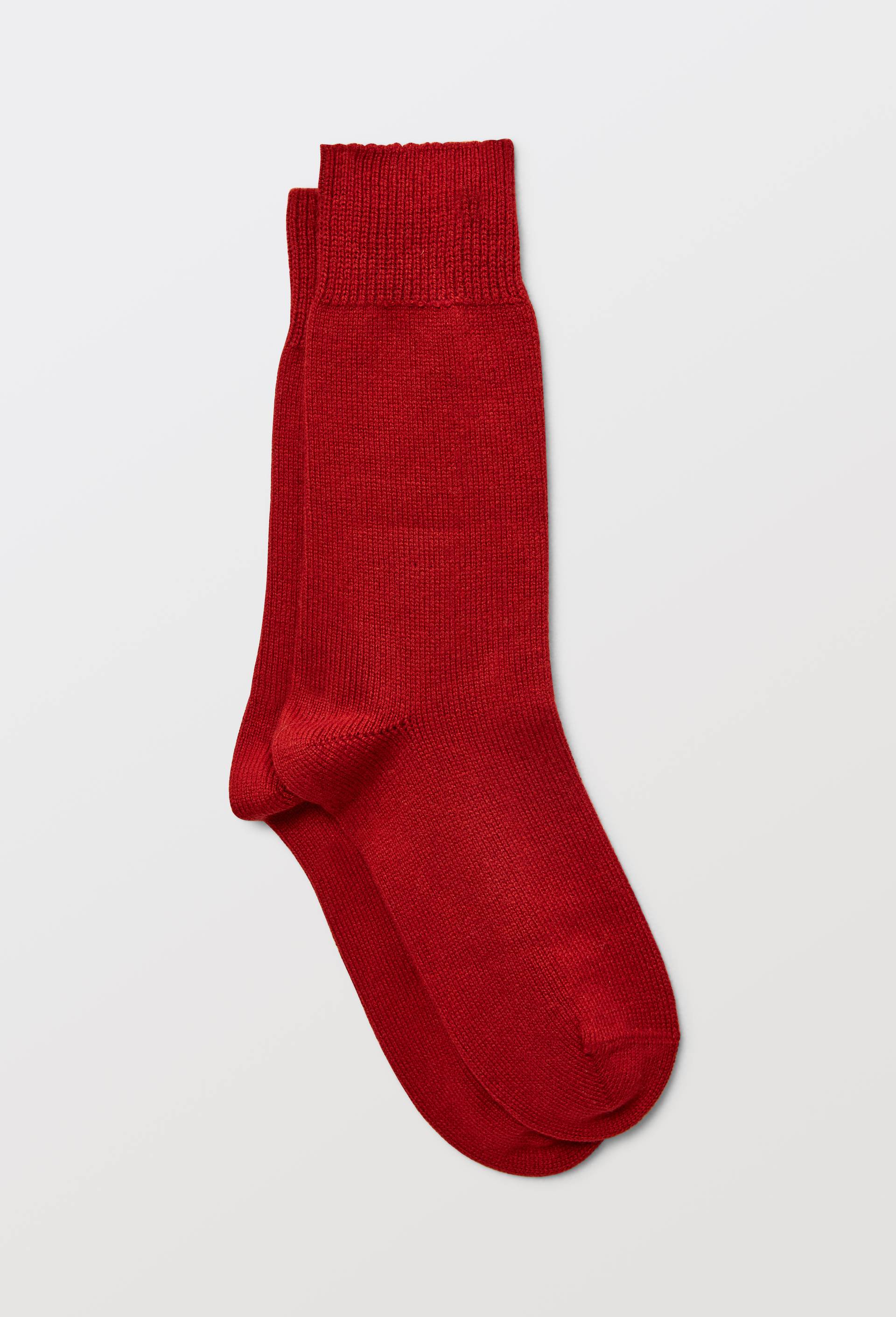 Paire de chaussettes contenant du cachemire Dor&eacute; Dor&eacute;, Rouge, large image number 0