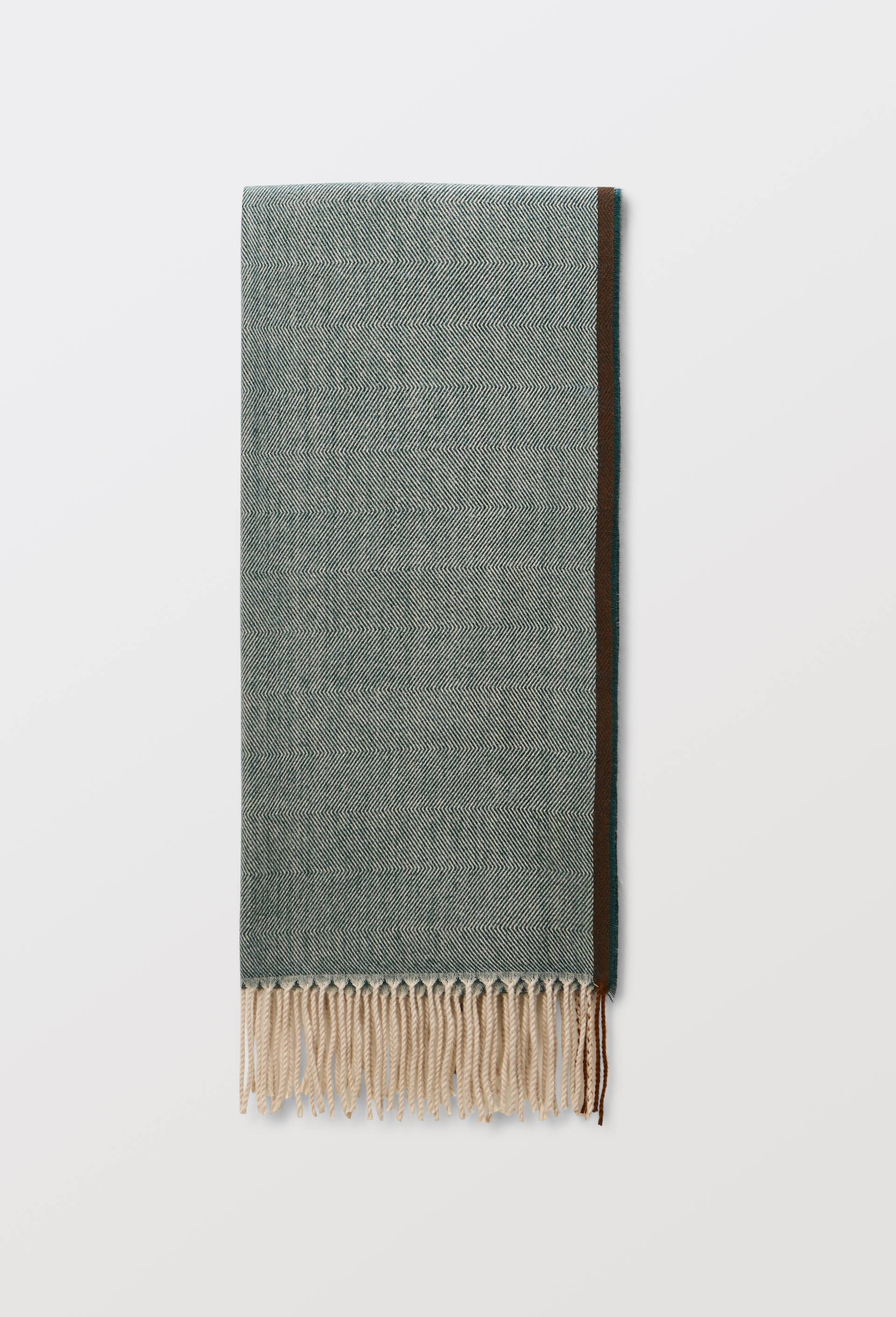 Echarpe chaude à chevrons, matière recyclée - MONOPRIX - Modalova