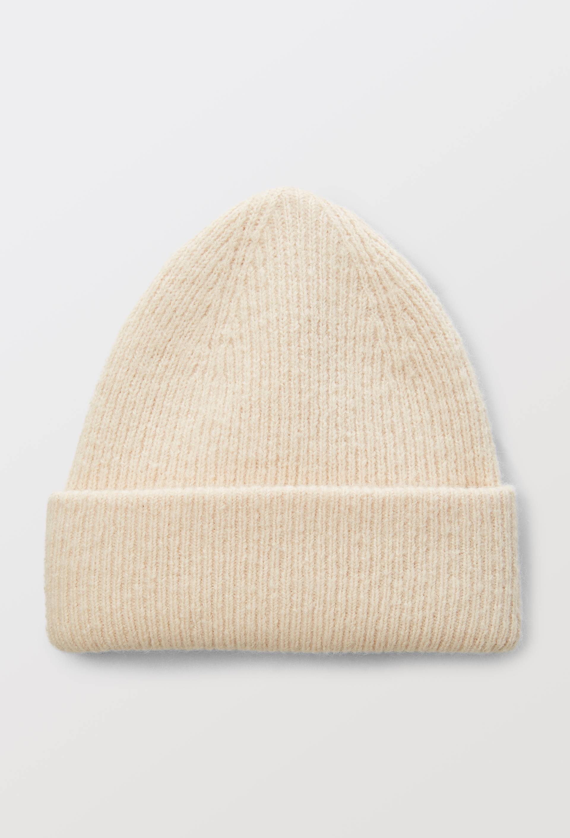 Bonnet &agrave; revers, Beige clair, swatch image