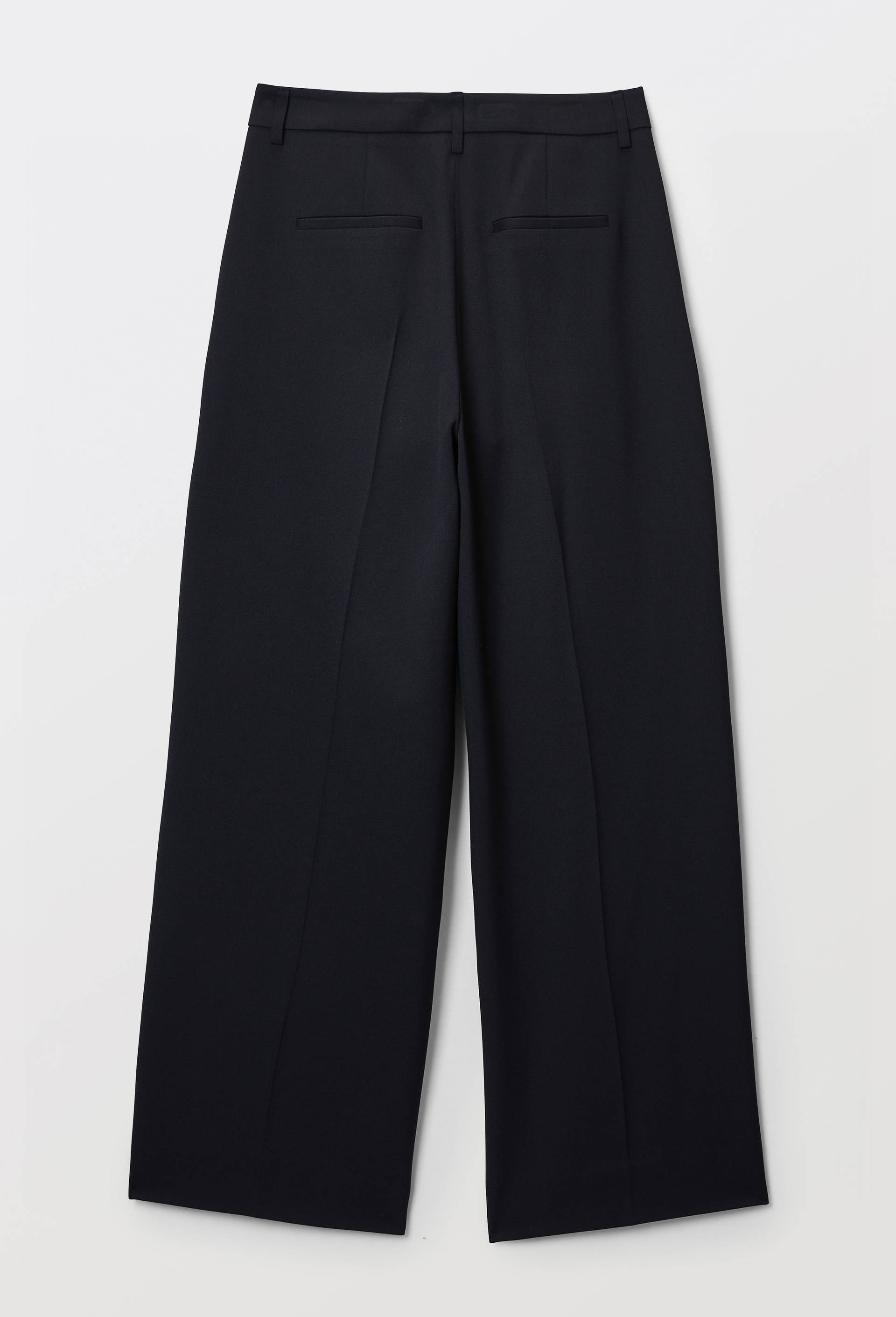 Pantalon large uni, Noir, large image number 3