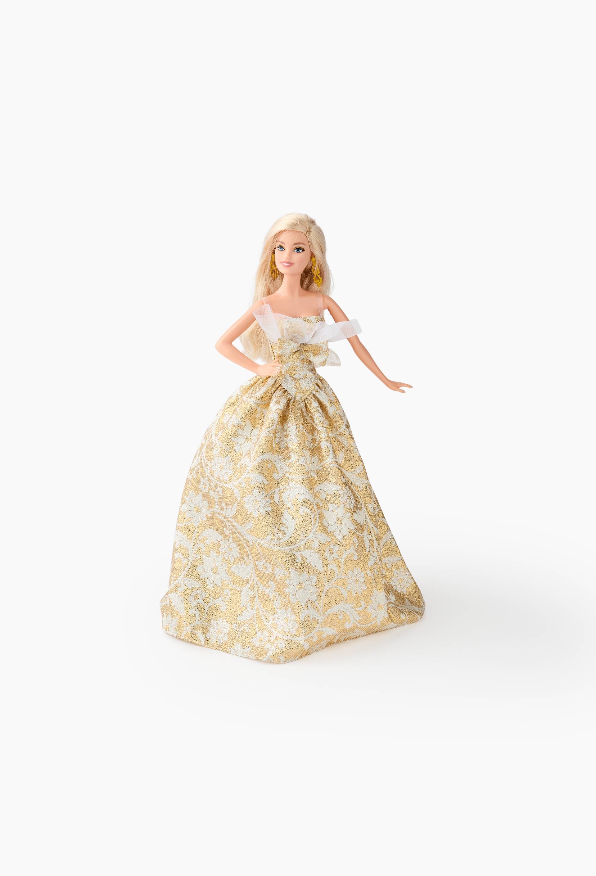 Barbie joyeux no&euml;l blonde, Multicolore, large image number 0.0