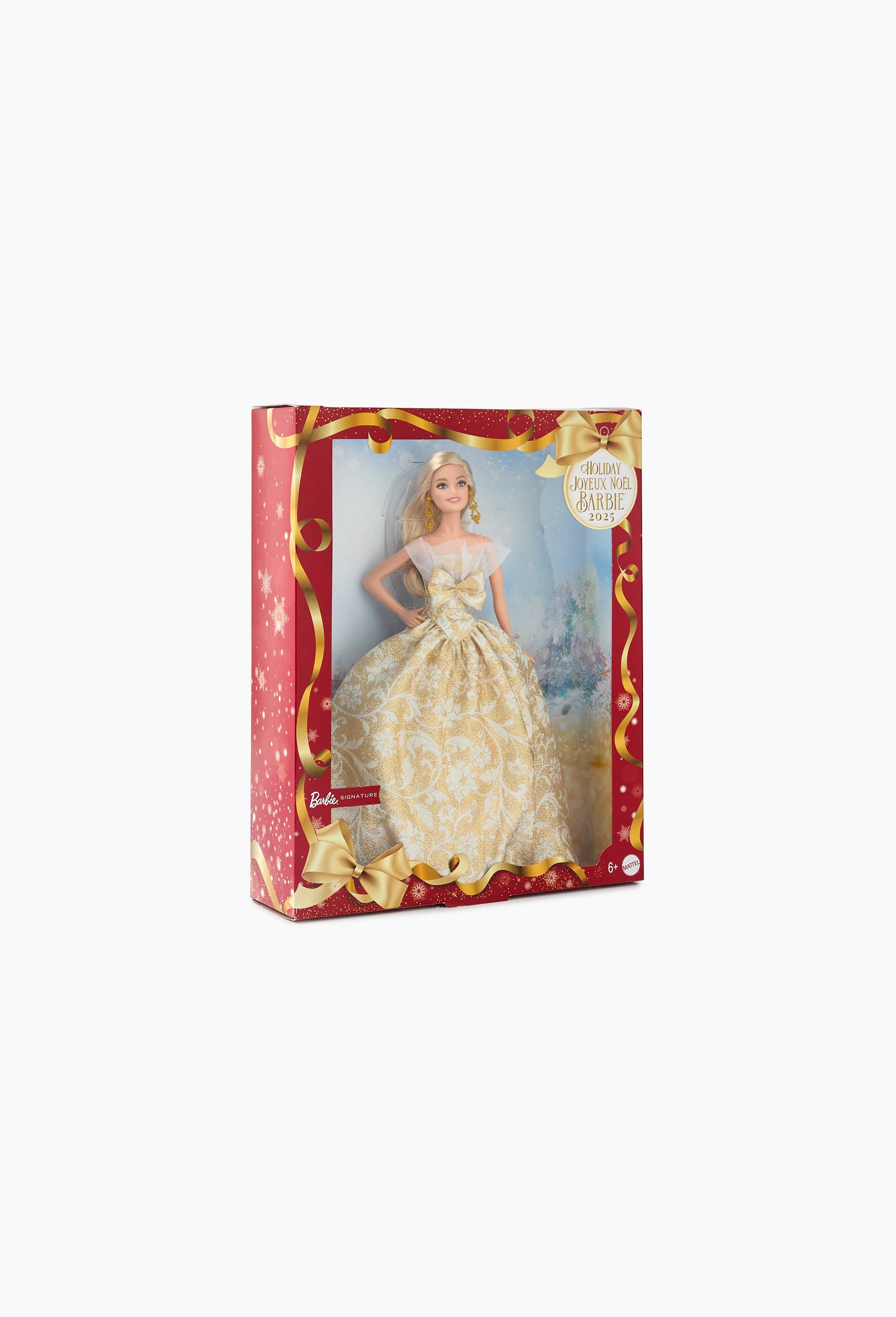 Barbie joyeux no&euml;l blonde, Multicolore, large image number 1.0