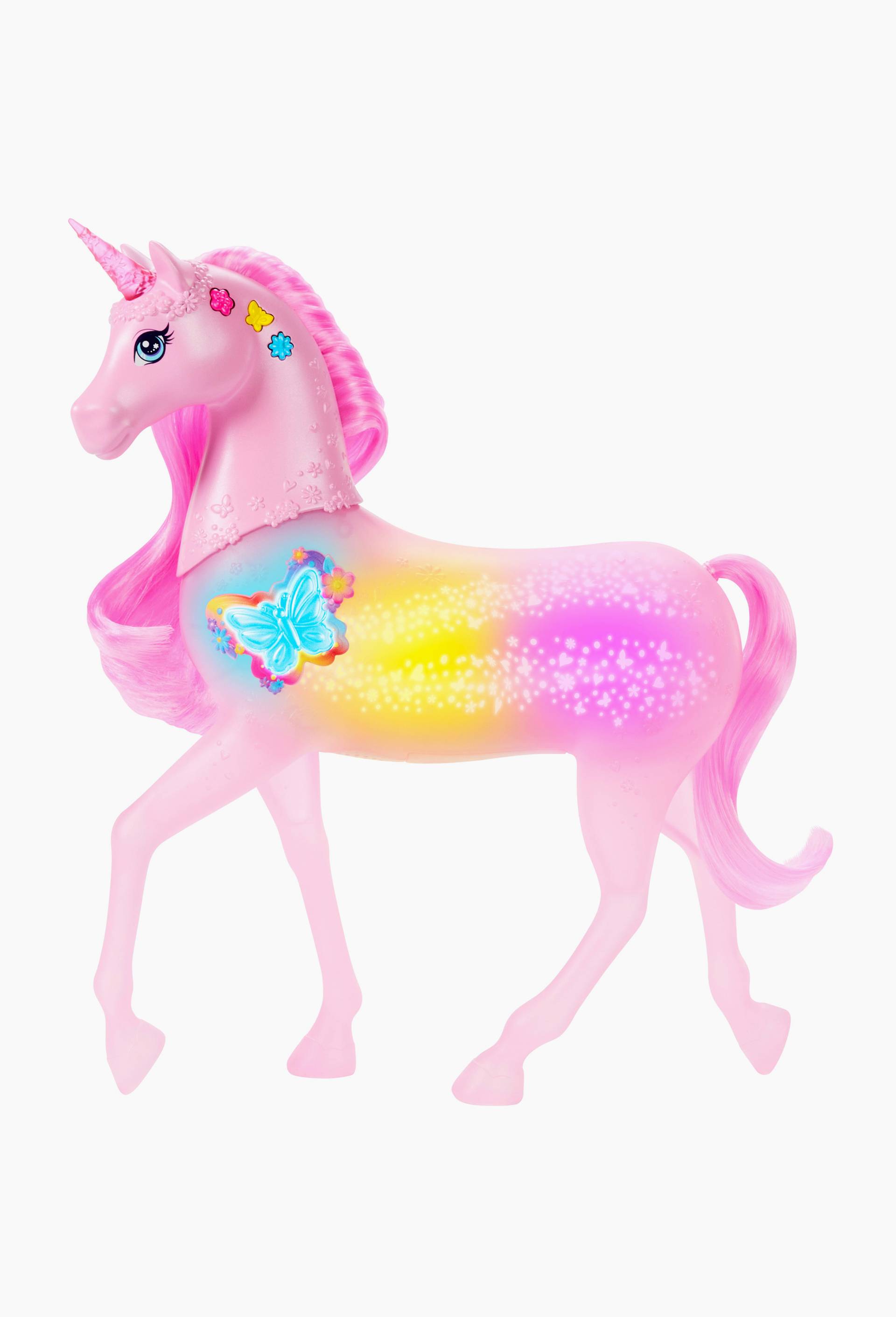 Barbie - Licorne sons et lumi&egrave;res, Multicolore, large image number 1
