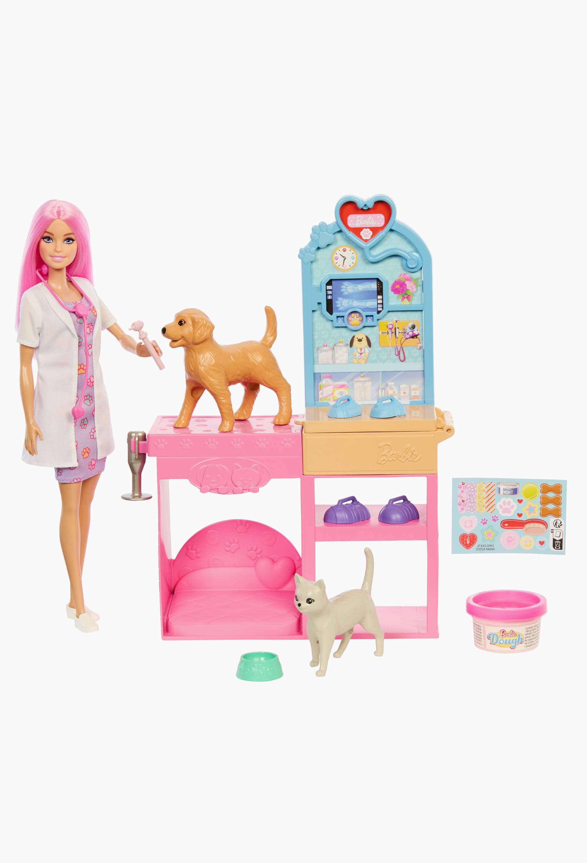 Barbie - Clinique v&eacute;t&eacute;rinaire, Multicolore, large image number 0