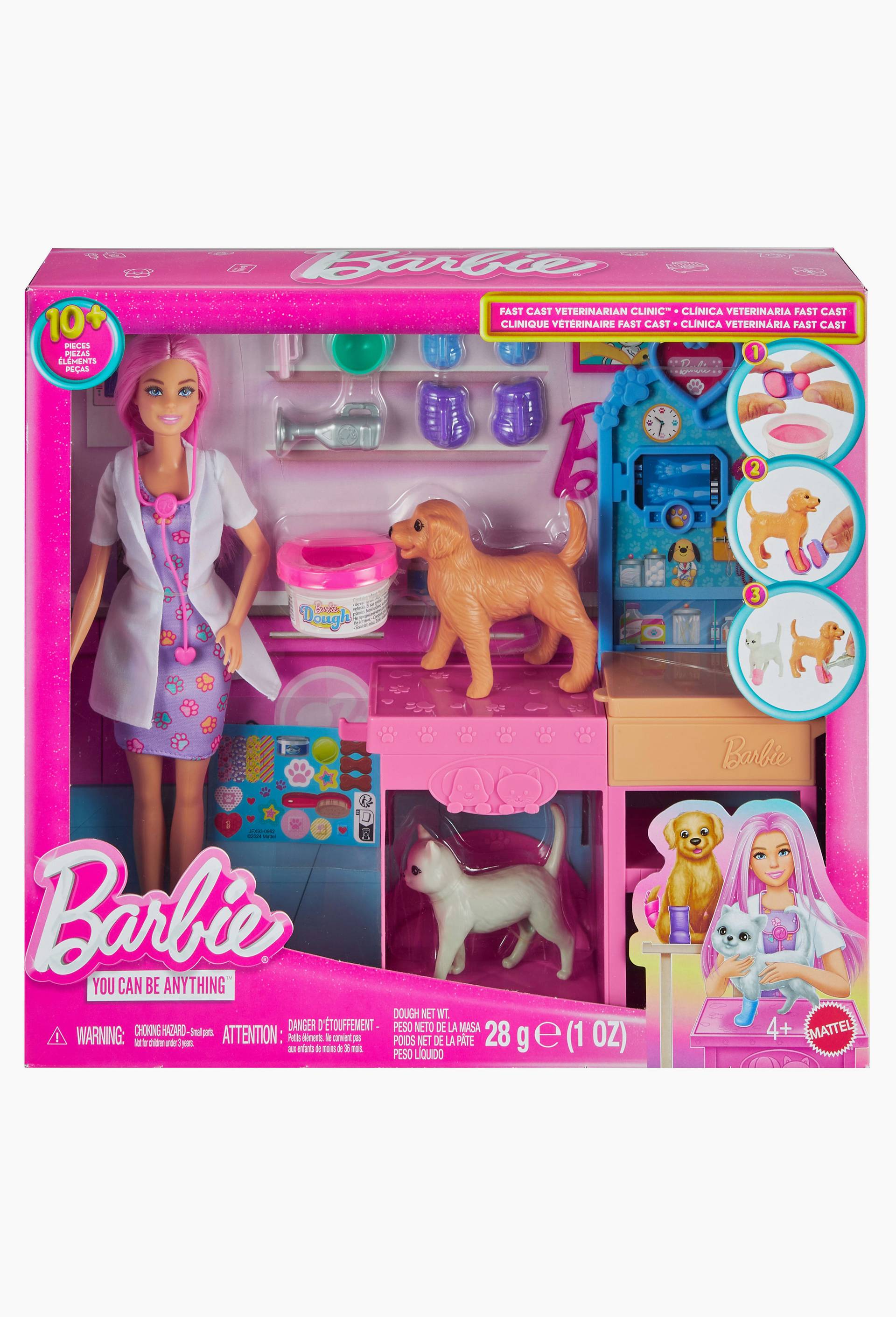 Barbie - Clinique v&eacute;t&eacute;rinaire, Multicolore, large image number 4