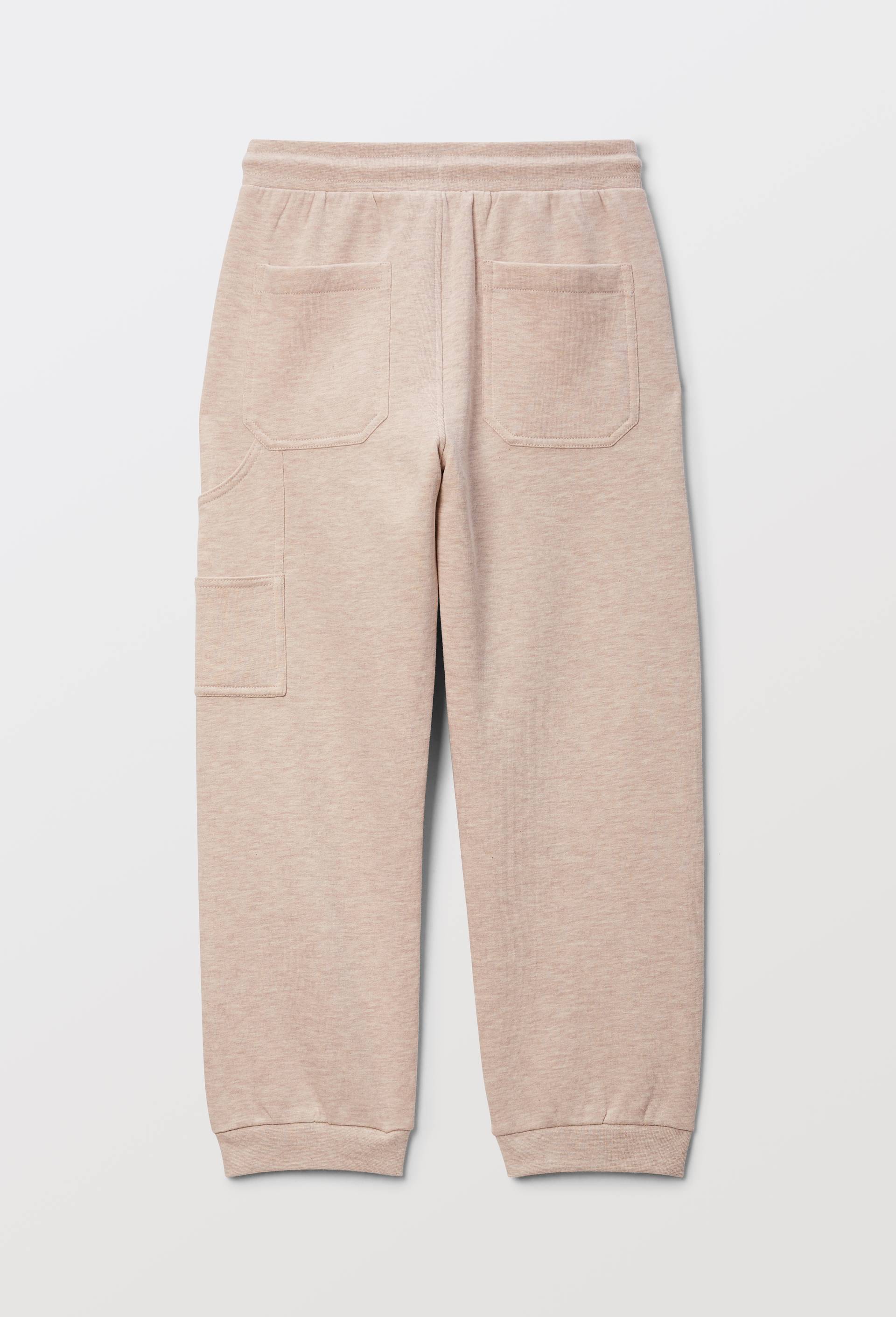 Jogging chaud uni en coton BIO GOTS, Beige, large image number 3.0