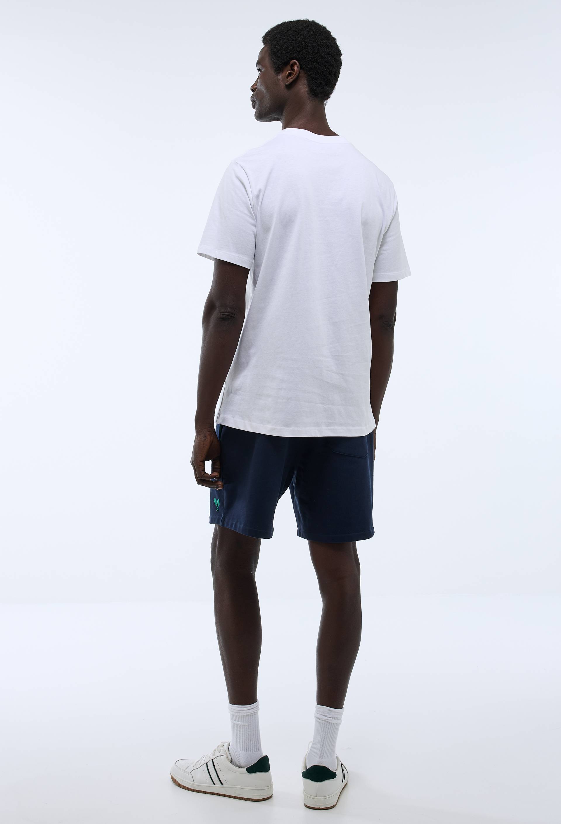 T-shirt manches courtes col rond en coton BIO GOTS, Blanc, large image number 1.0