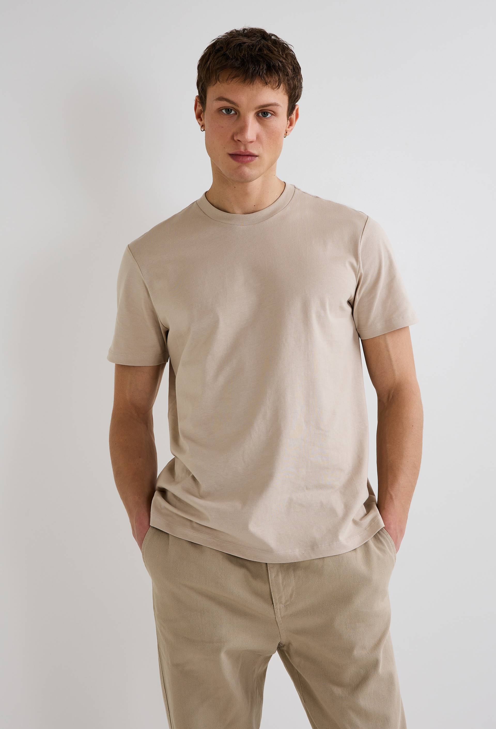 T-shirt manches courtes col rond en coton BIO GOTS - MONOPRIX - Modalova