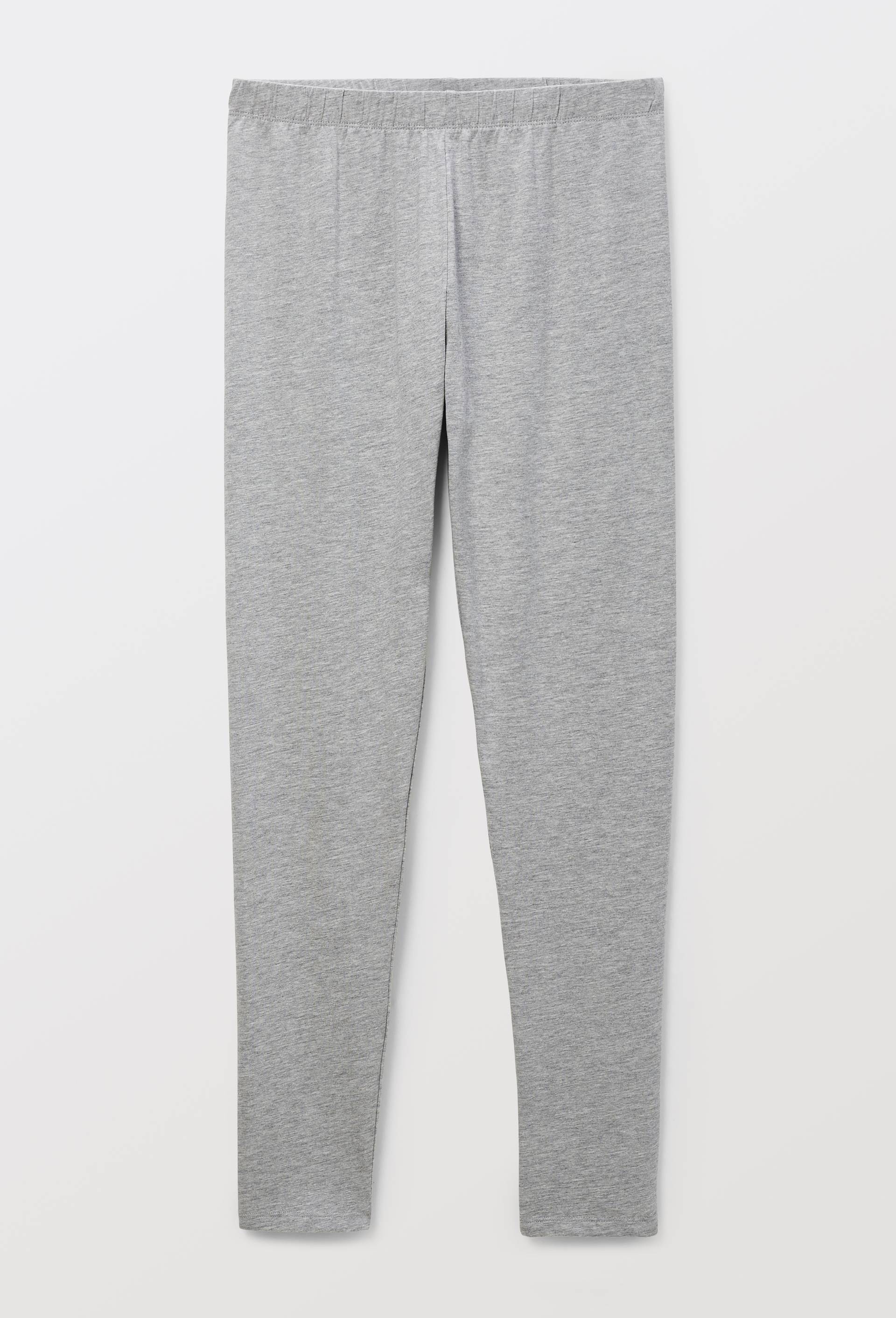 Legging uni en coton BIO GOTS, Gris fonc&eacute;, large image number 2.0