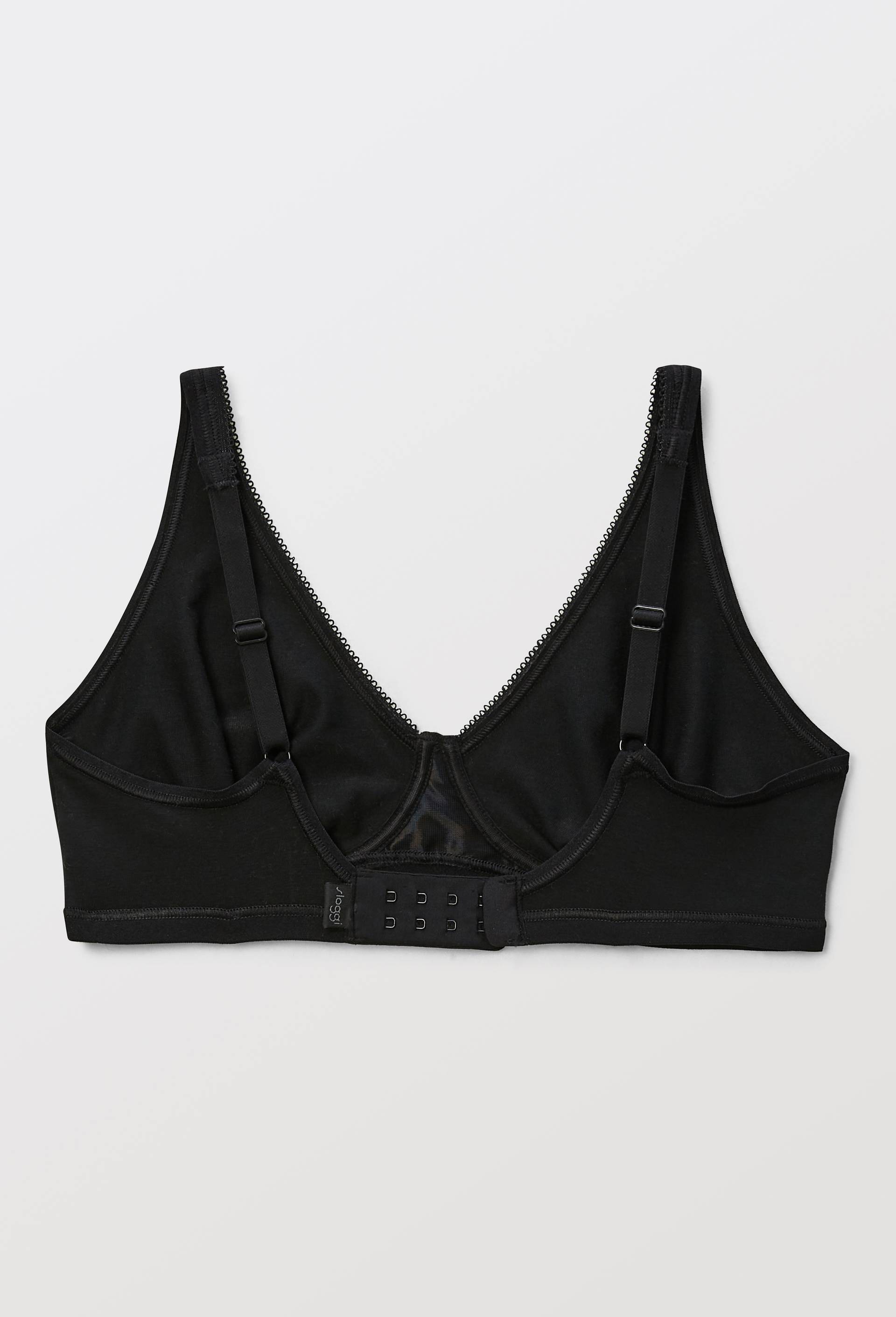 SOFT BRA BASIC PLUS, Noir, large image number 2.0