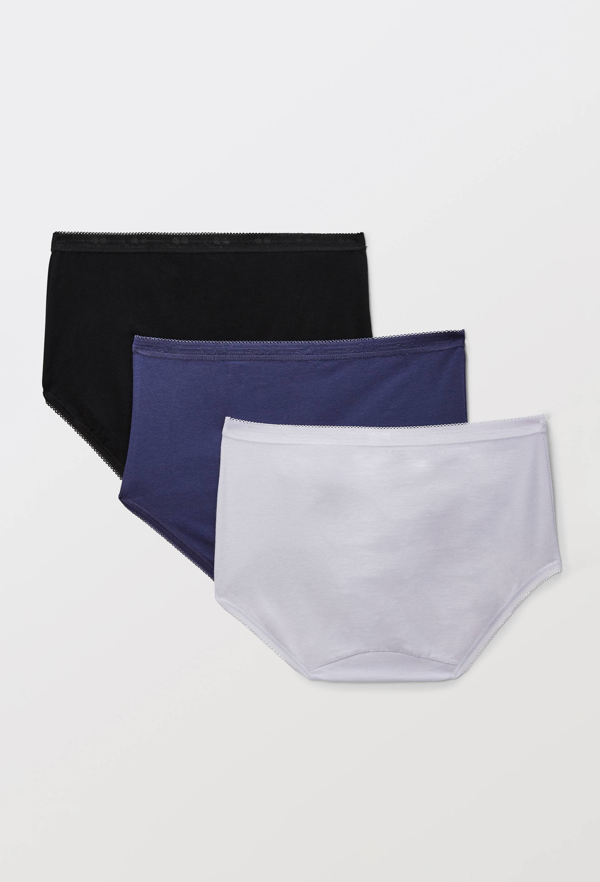 Lot de 3 culottes midi en coton Sloggi, Violet clair, large image number 1.0