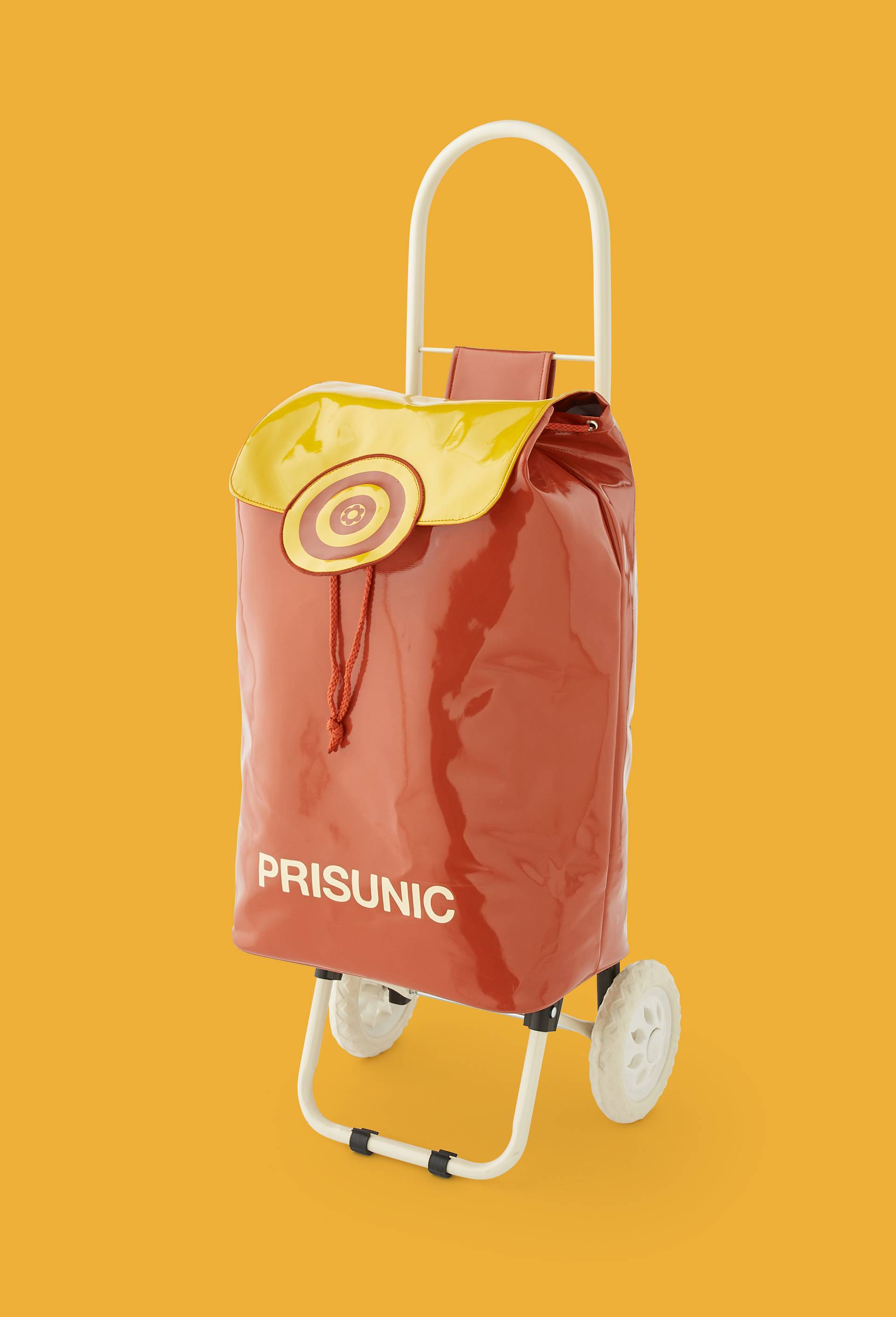 Poussette de marché, 33x24x53 cm - STUDIO PRISUNIC x MONOPRIX ORANGE MONOPRIX CREATEURS