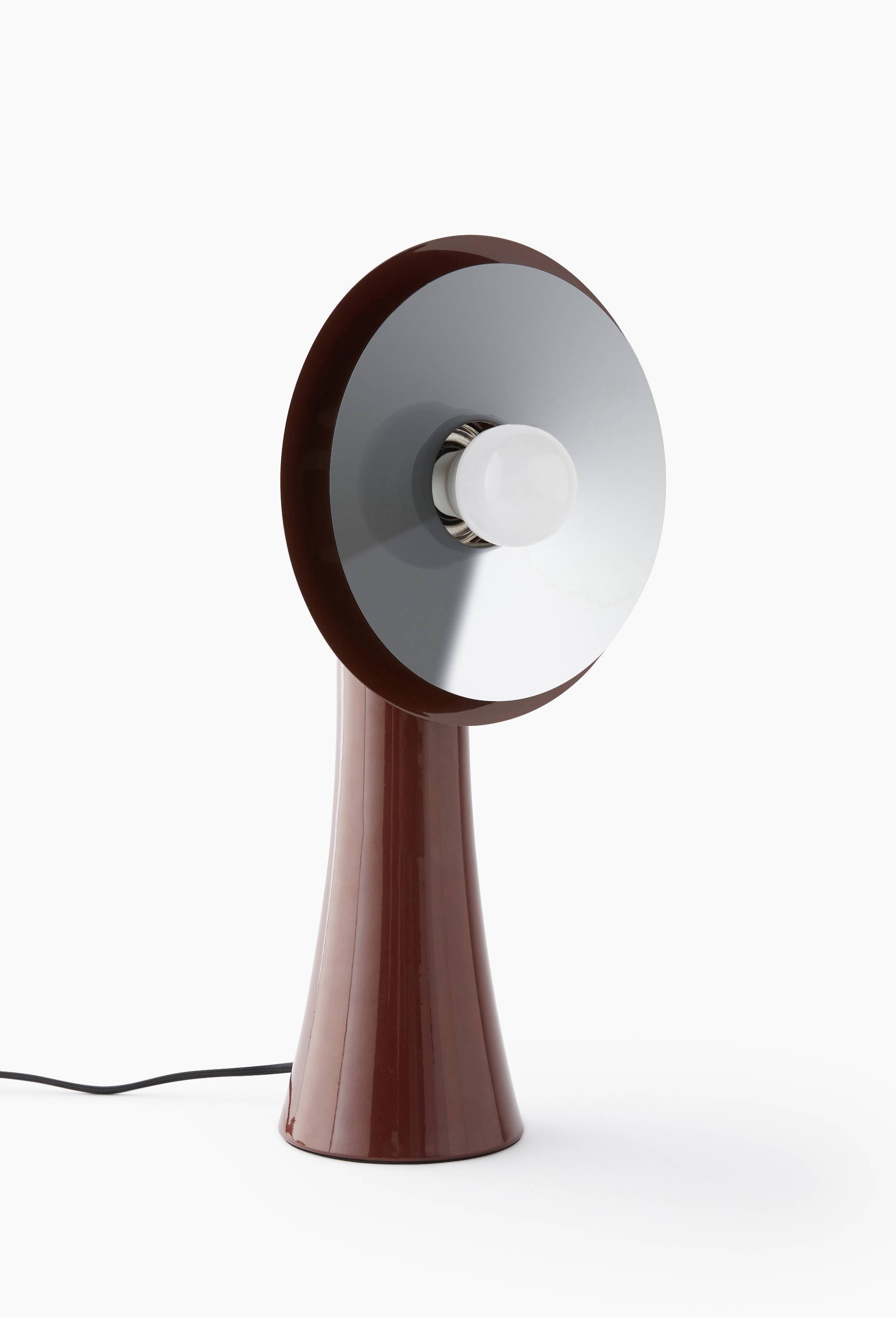 Lampe Totem XS marron Odile Mir, LOMM Editions, 46x24 cm -  STUDIO PRISUNIC x MONOPRIX, Brun, large image number 1