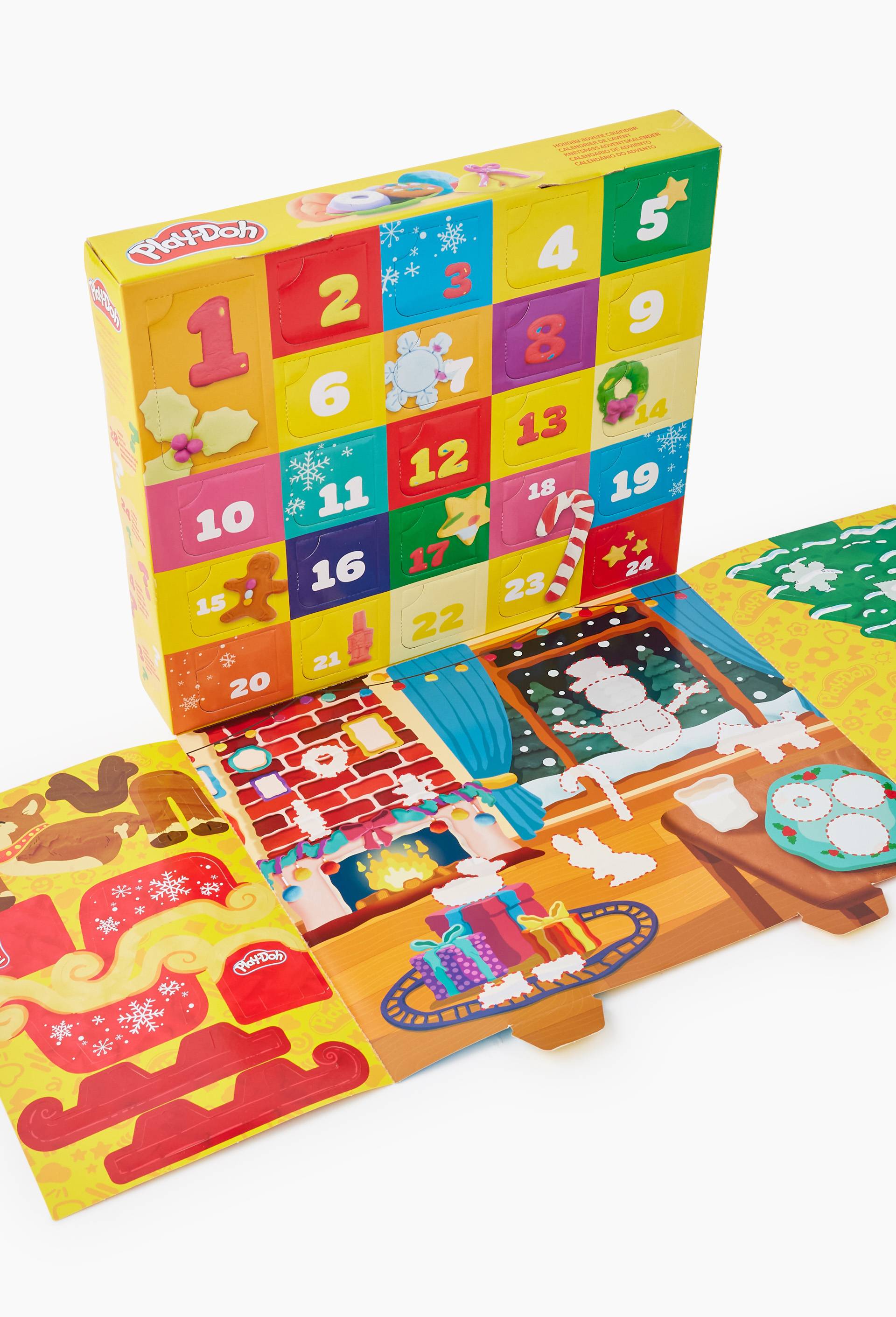 Calendrier de l'avent Play Doh, Multicolore, large image number 0