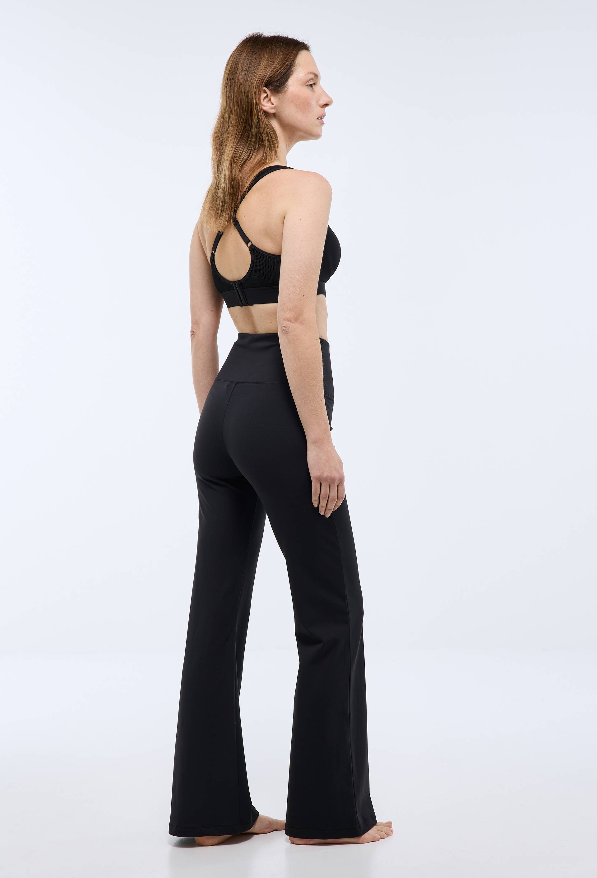 Pantalon de sport flare, Noir, large image number 1.0