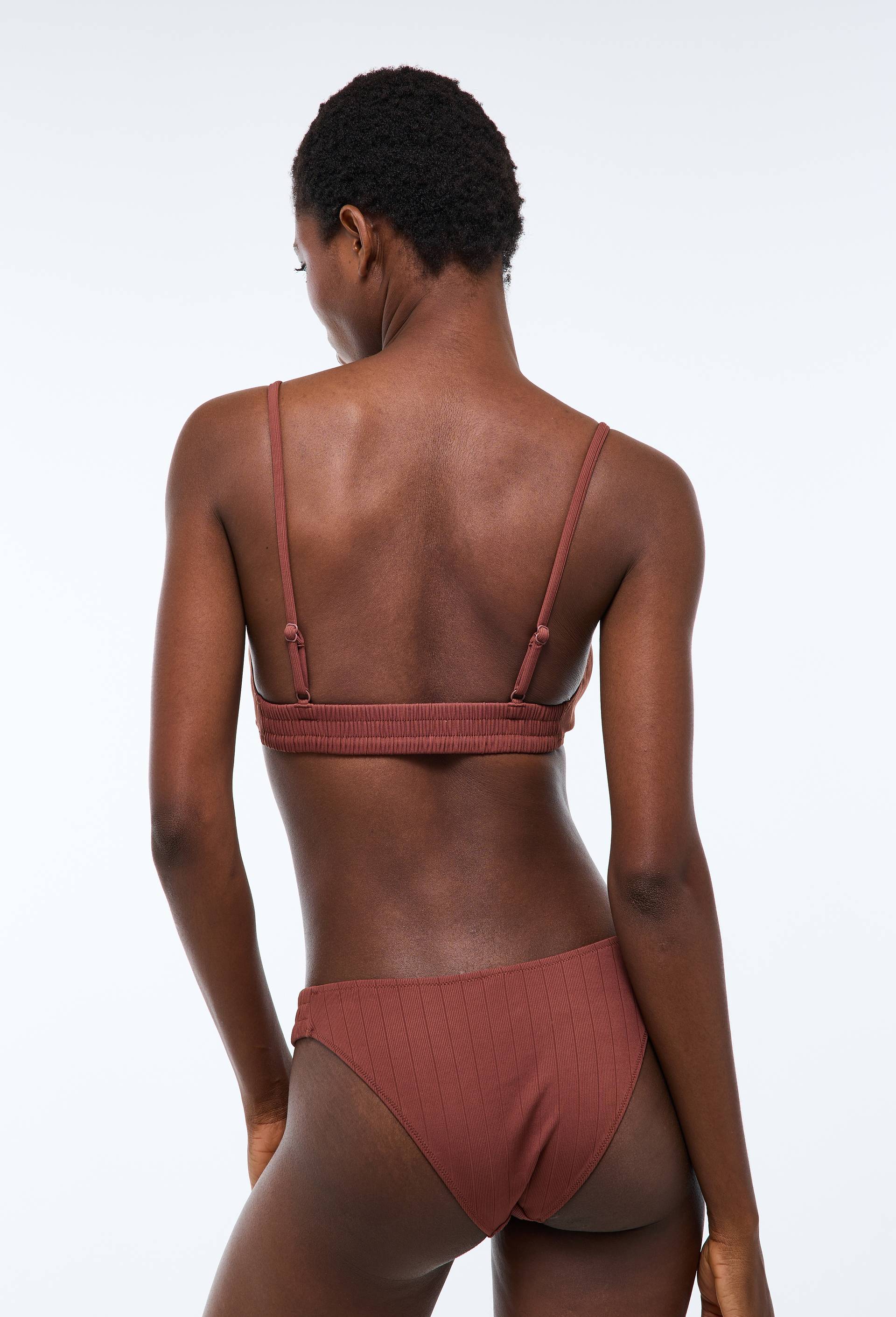Haut de maillot de bain GUAPA, Brun fonc&eacute;, large image number 2