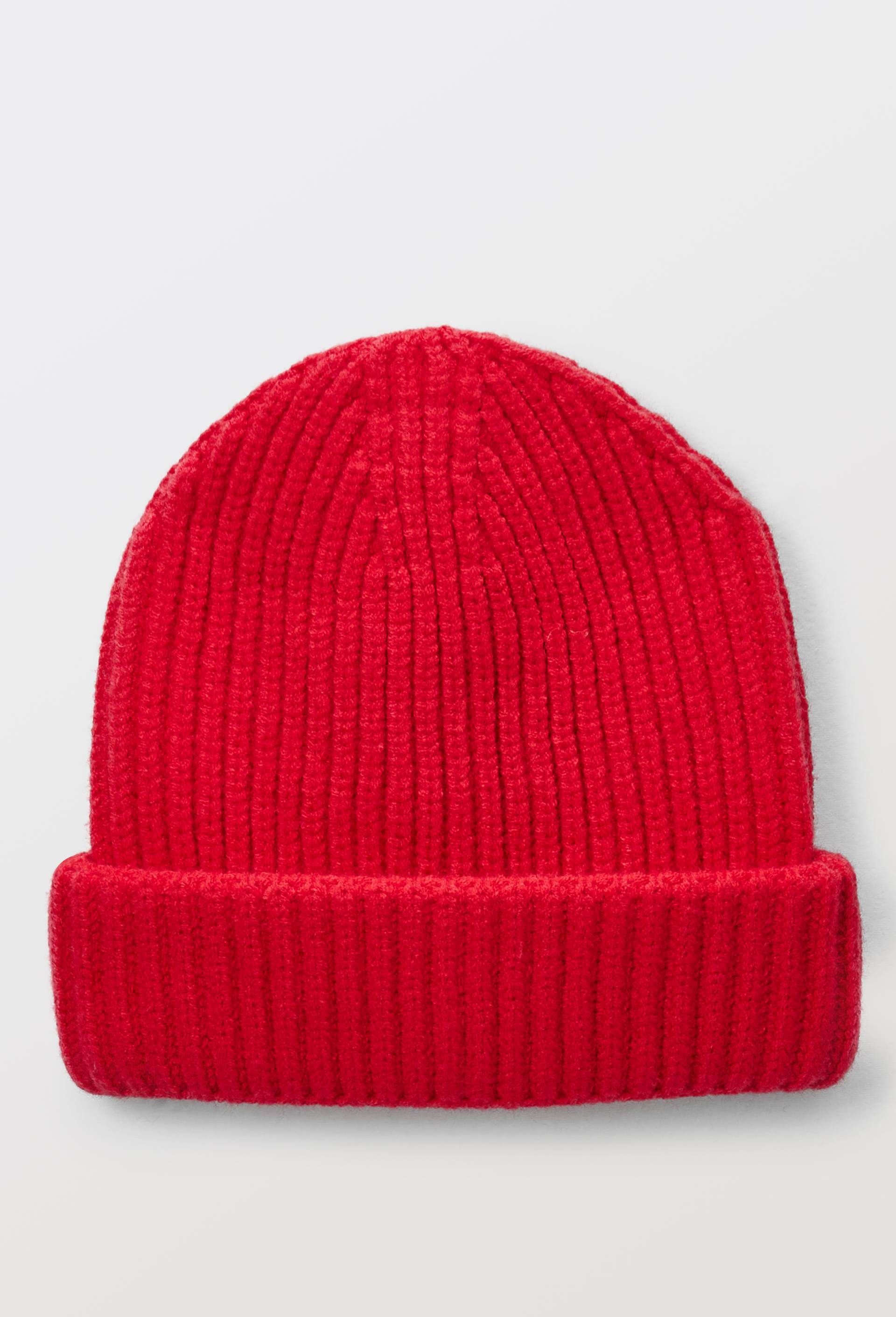 Bonnet en Maille, Rouge, large image number 0