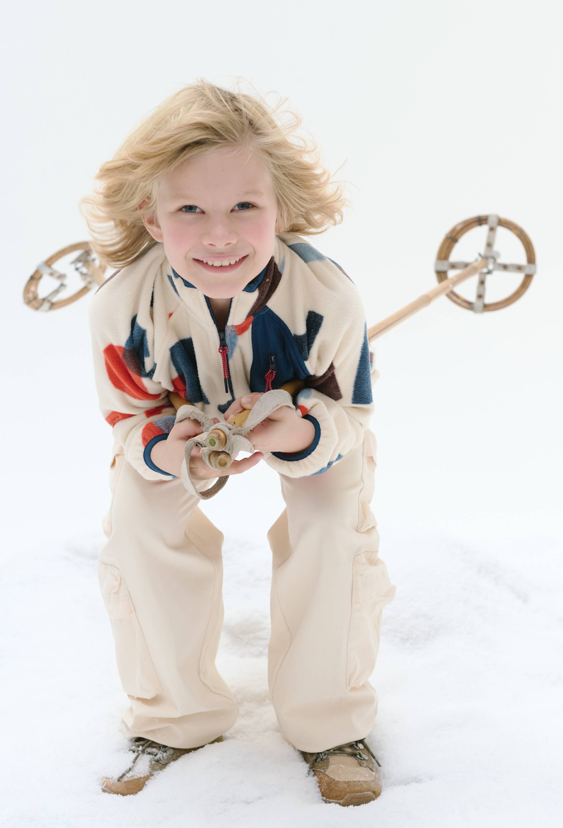 Pantalon cargo large, contenant du coton, Beige clair, large image number 1.0