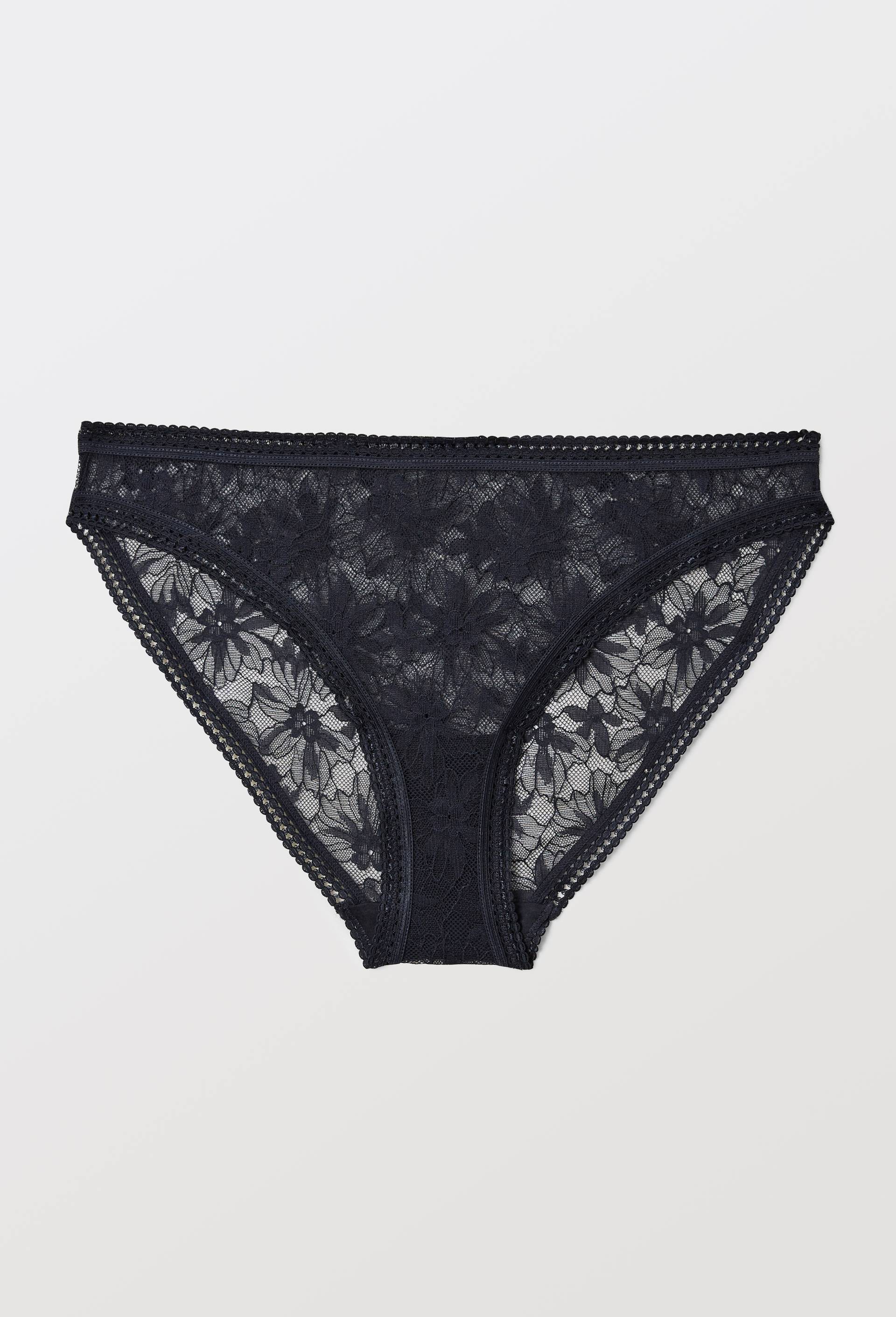 Culotte VALENTINA en dentelle, Bleu fonc&eacute;, large image number 2.0