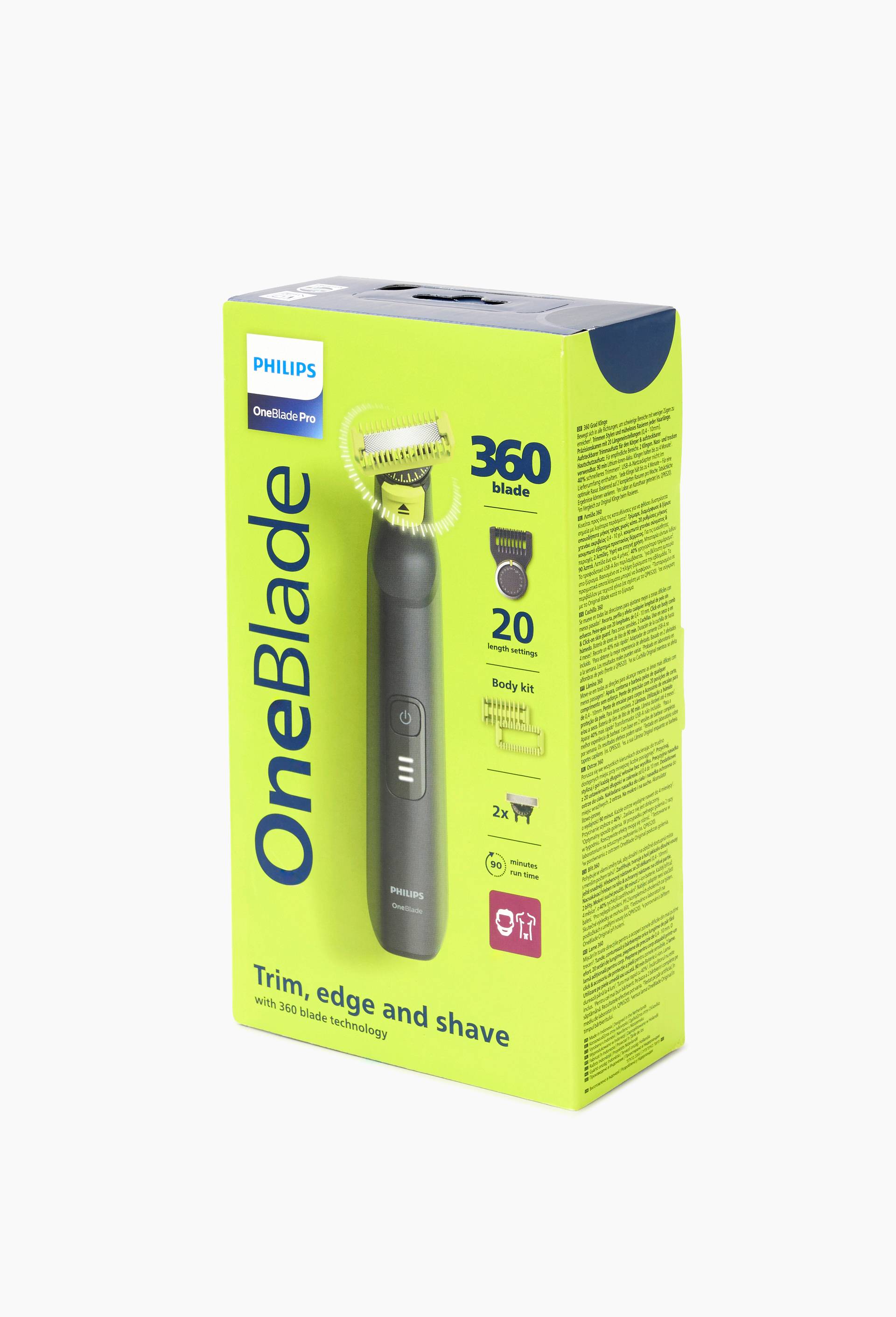 Tondeuse hybride, gamme One Blade, Noir, large image number 2.0