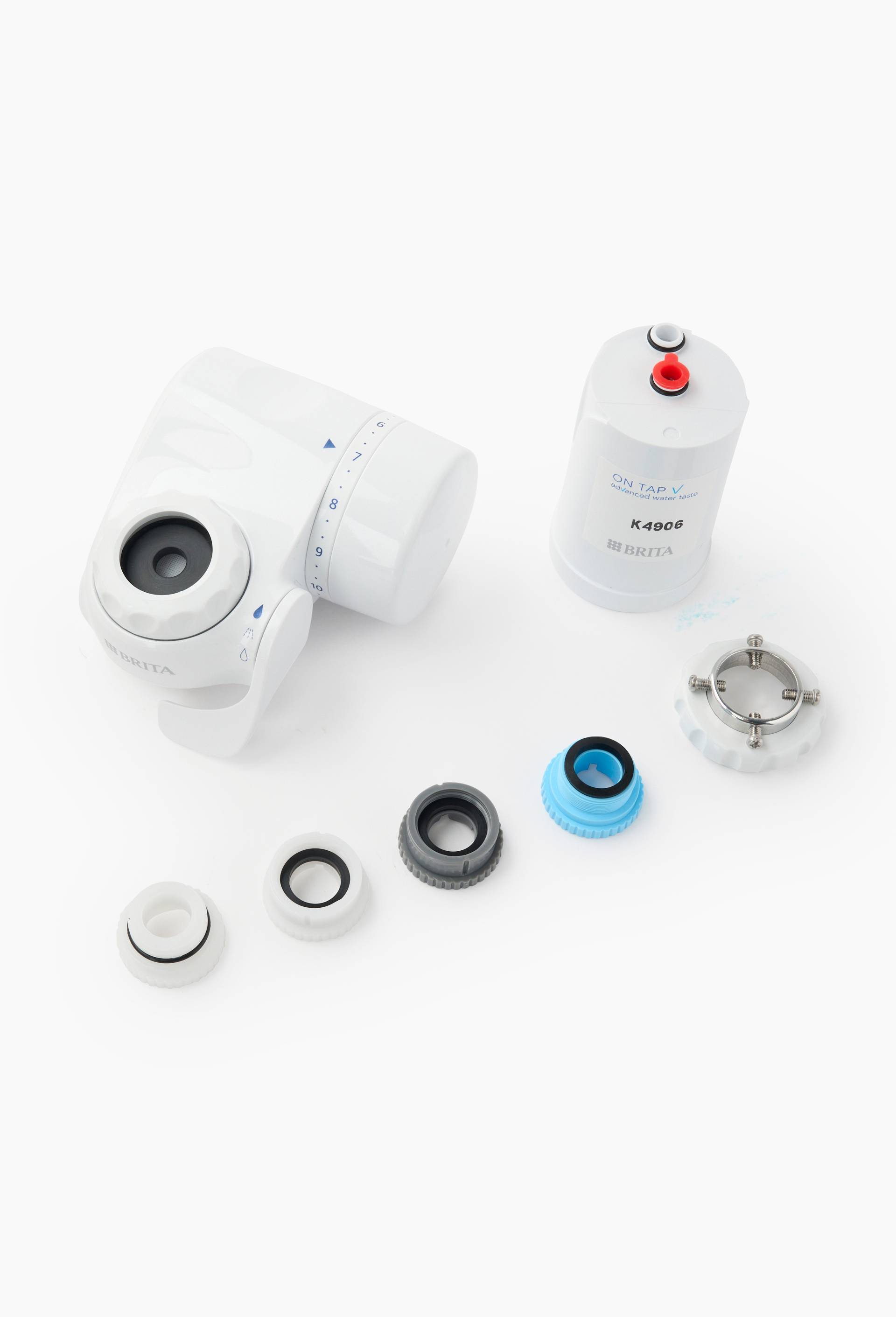 Syst&egrave;me filtrant sur robinet, Blanc, large image number 0